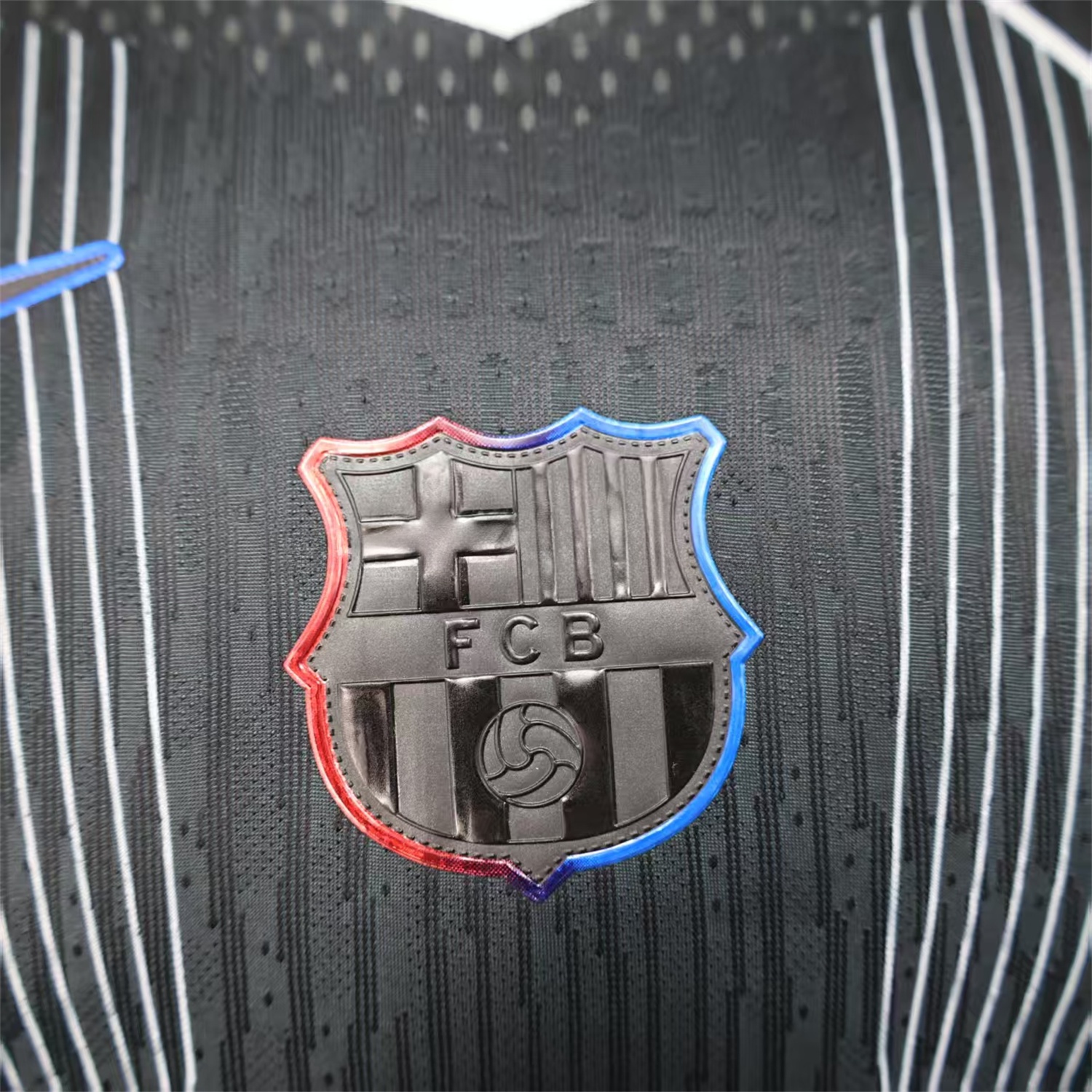 Barcelona 25-26 Black Big LOGO Special Jersey - Player Version - UnitedFutballJersey