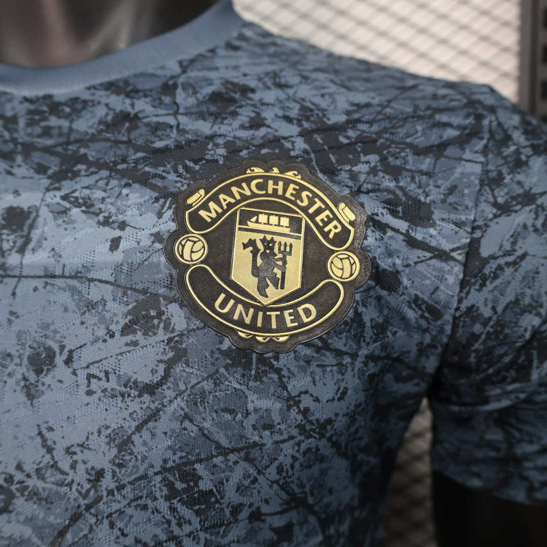 Manchester United x Stone Roses 23-24 Pre-match Jersey - Player Version - UnitedFutballJersey