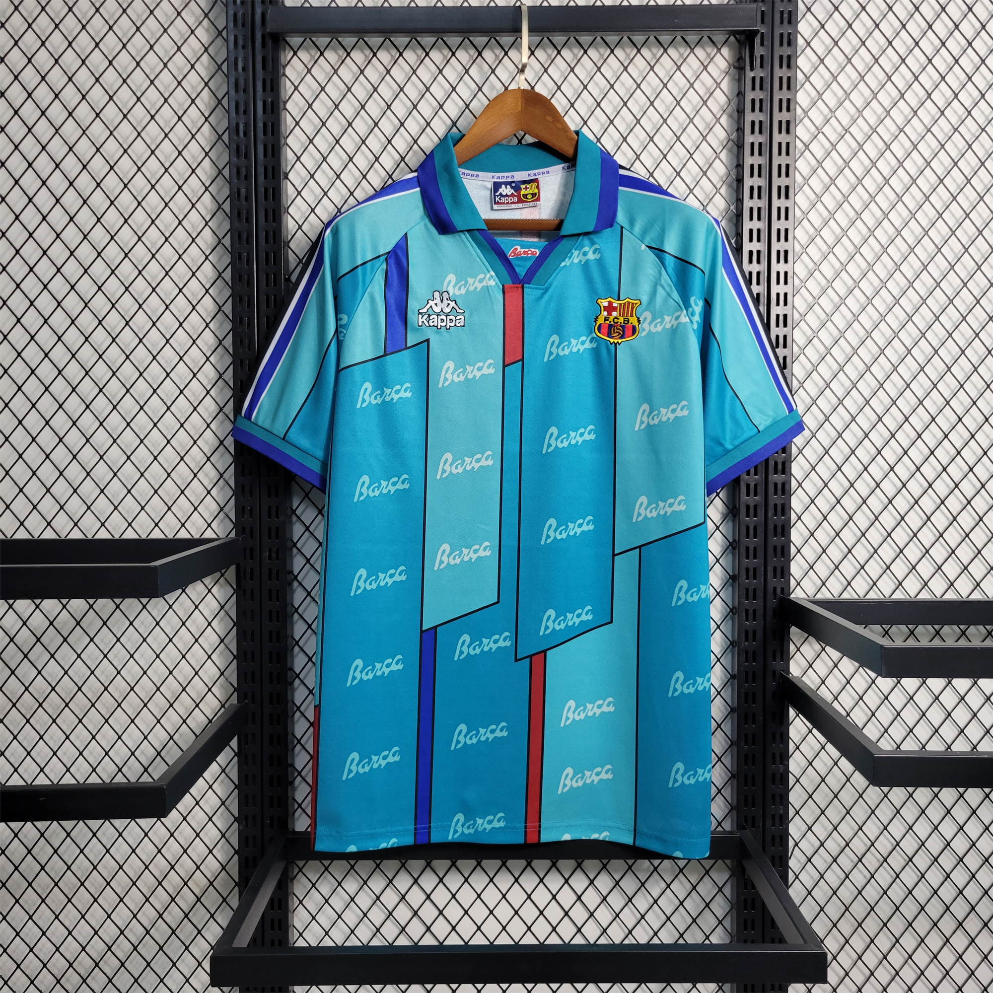 B.A.R.S.A Retro 95-97 Away Stadium Jersey - UnitedFutballJersey