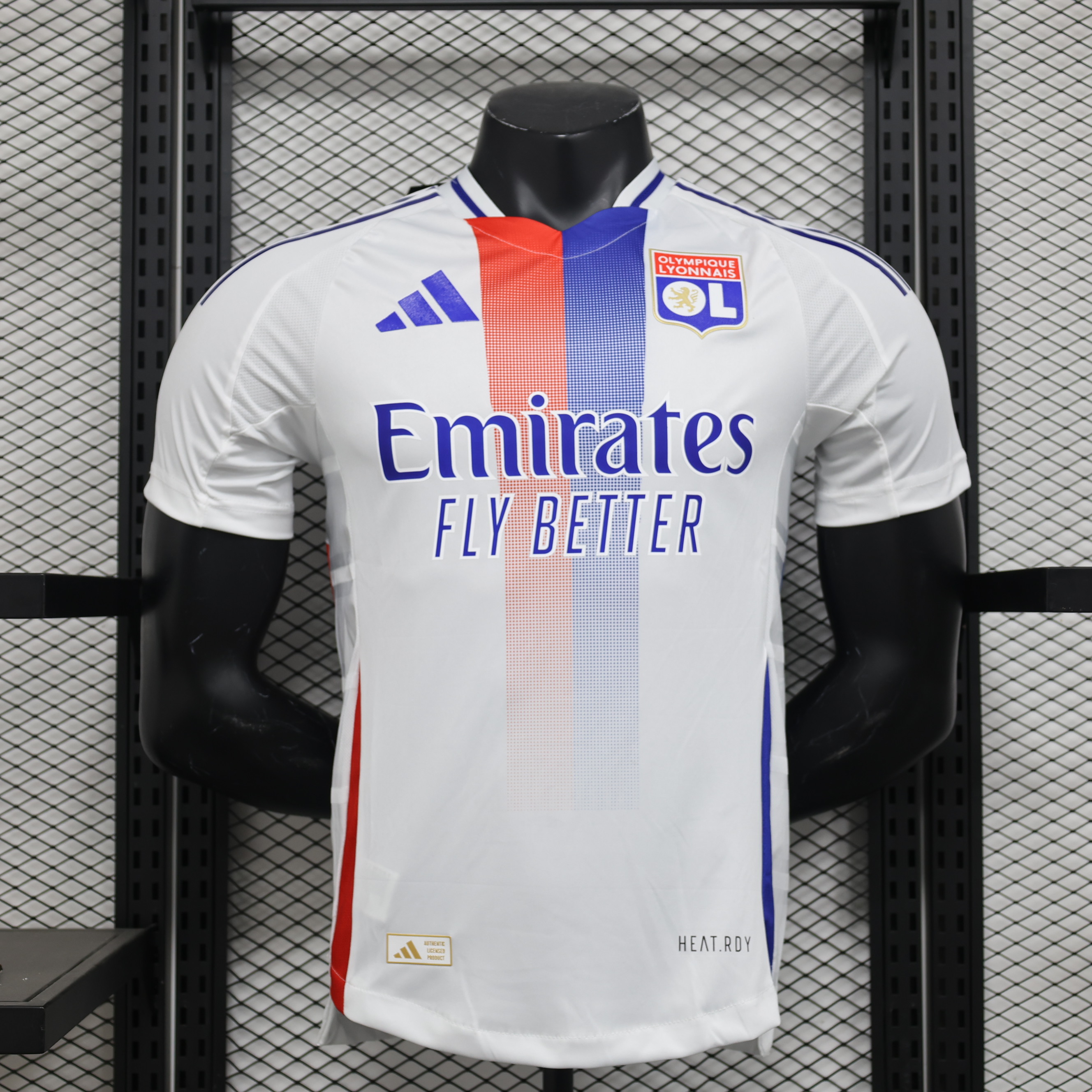Olympique Lyonnais Lyon 24-25 Home Stadium Jersey - Player Version - UnitedFutballJersey
