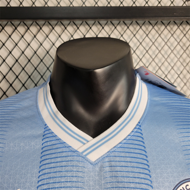 Manchester City 23-24 Home Jersey - Player Version - UnitedFutballJersey
