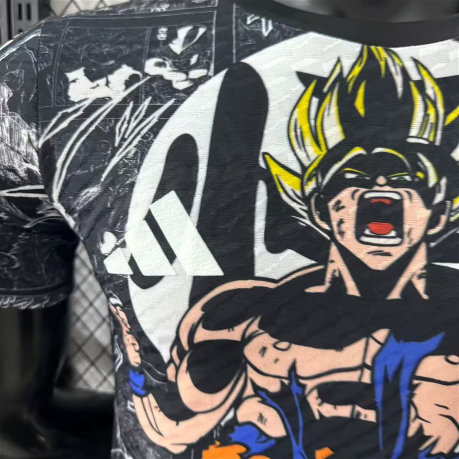 Japan 25-26 Muscle Saiyan Black Special Jersey - Player Version - UnitedFutballJersey