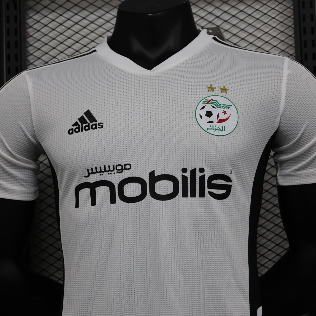 Algeria 23-24 White Jersey - Player Version - UnitedFutballJersey