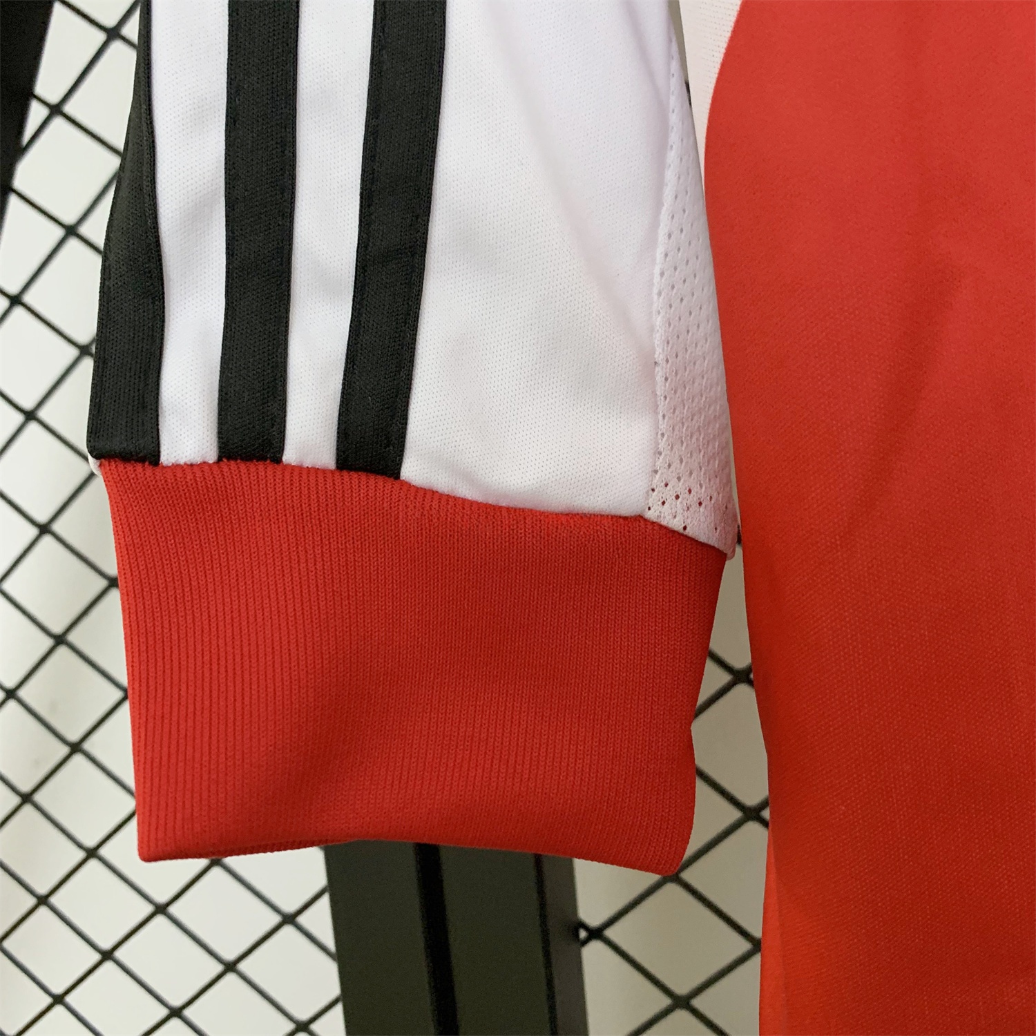 Retro River Plate 2013-14 Home Long Sleeves Jersey - UnitedFutballJersey