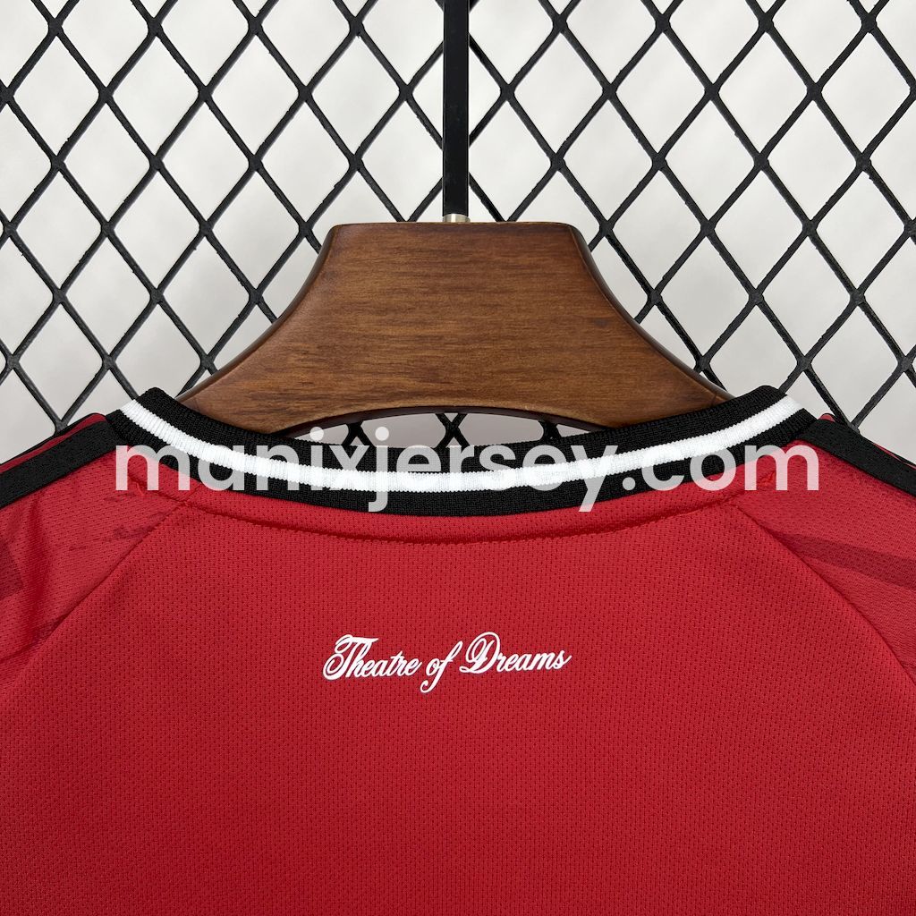 Manchester United 25-26 Home Kids Kit - UnitedFutballJersey