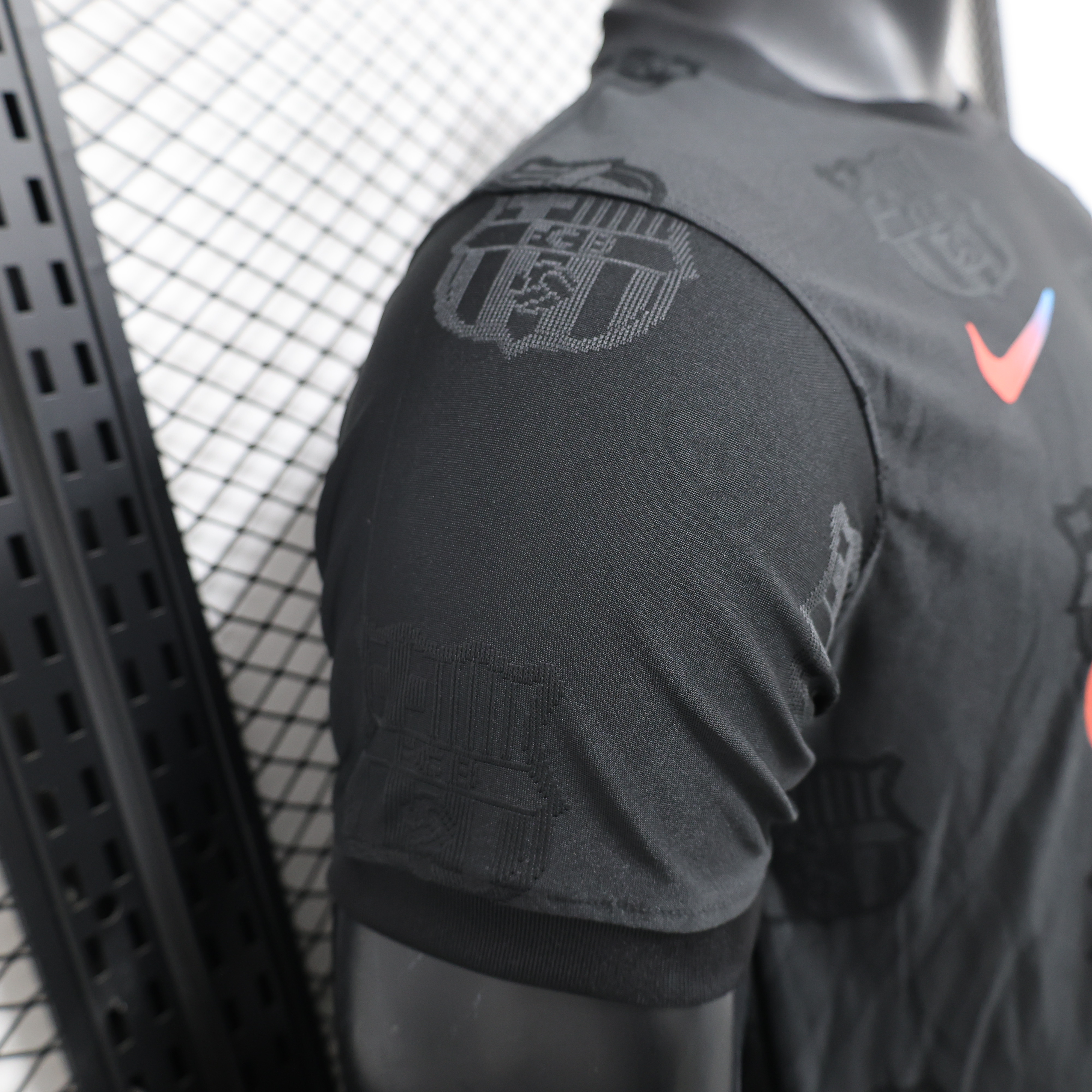B.A.R.S.A 24-25 Black Colorful Special Edition Jersey - Player Version - UnitedFutballJersey