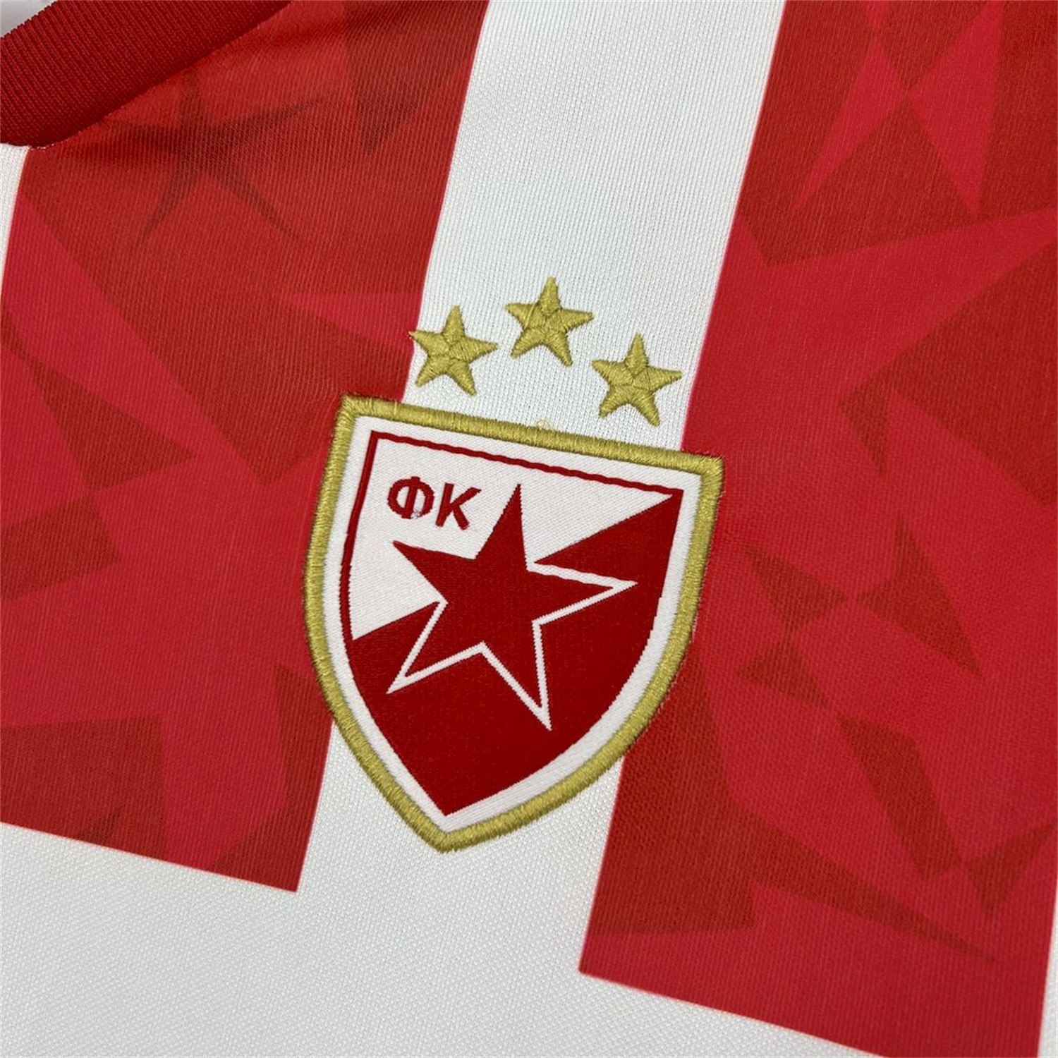 Red Star Belgrade 24-25 Home Jersey - Fans Version - UnitedFutballJersey