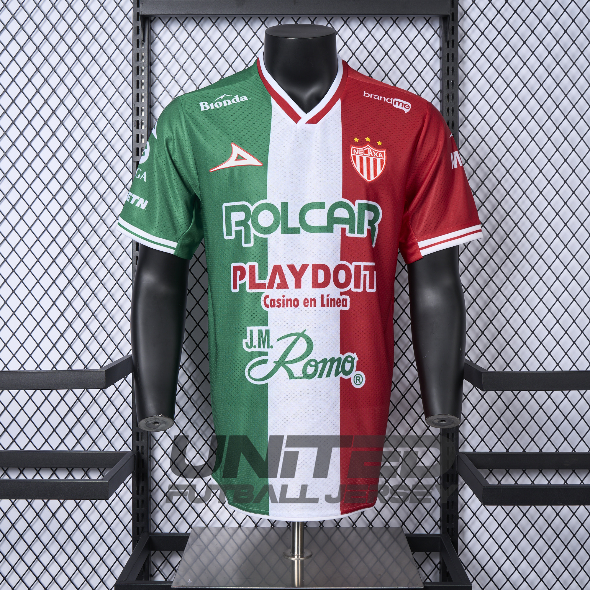 Club Necaxa 24-25 Cup Jersey - Player Version - UnitedFutballJersey