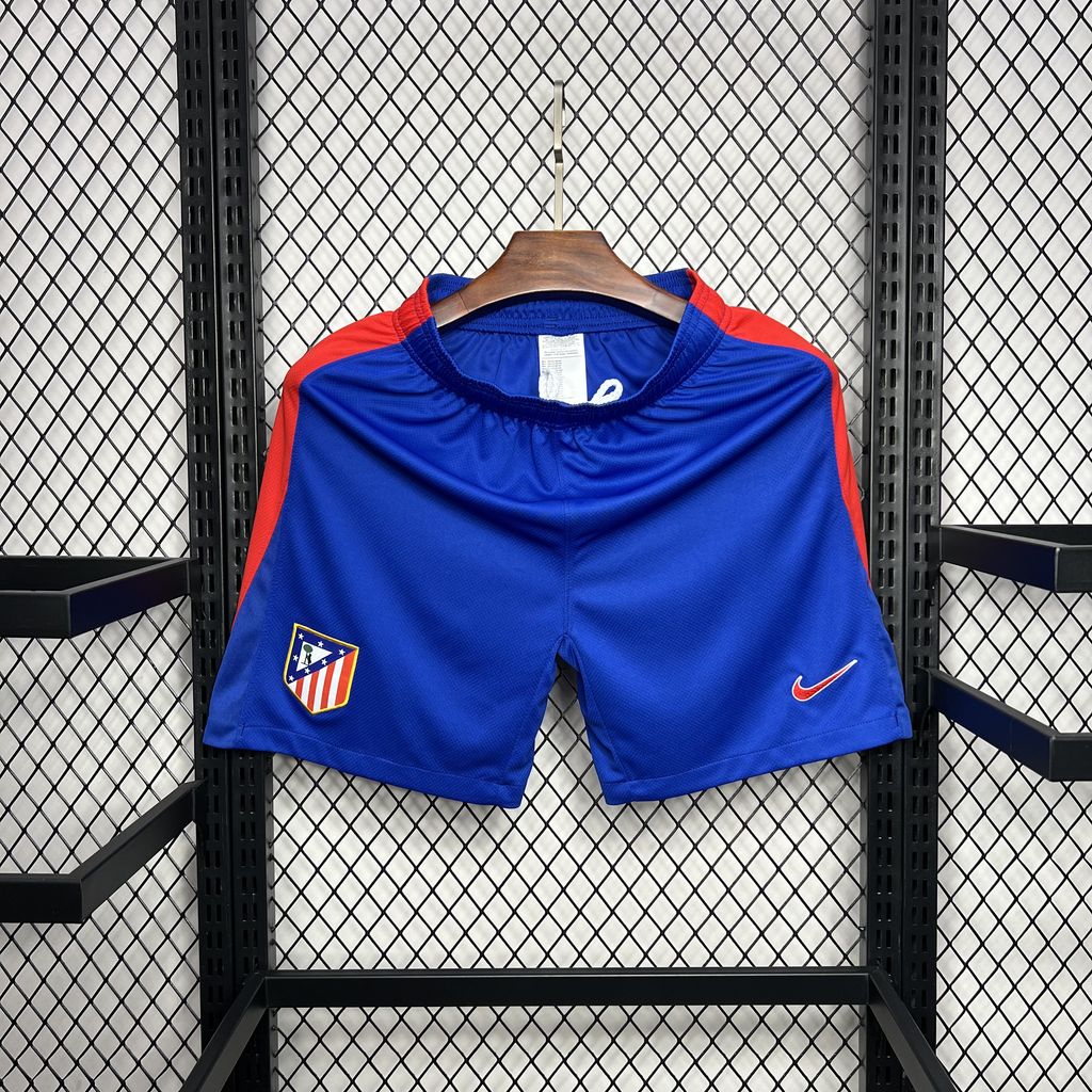 Atletico Madrid 24-25 Home Stadium Shorts - Fans Version - UnitedFutballJersey
