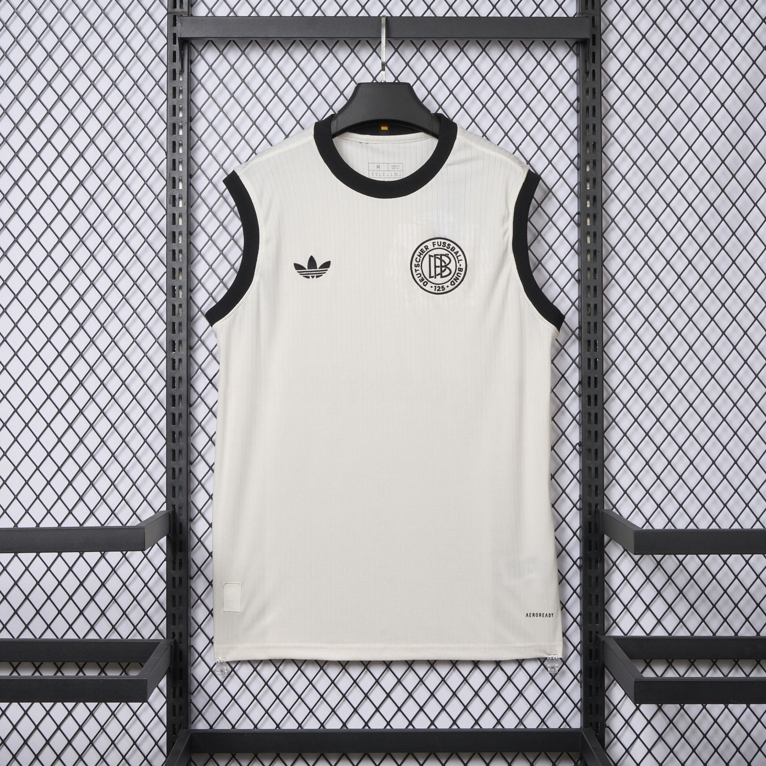 Germany 2025 125-Year Anniversary Commemorative Edition White Vest - Fans Version - UnitedFutballJersey