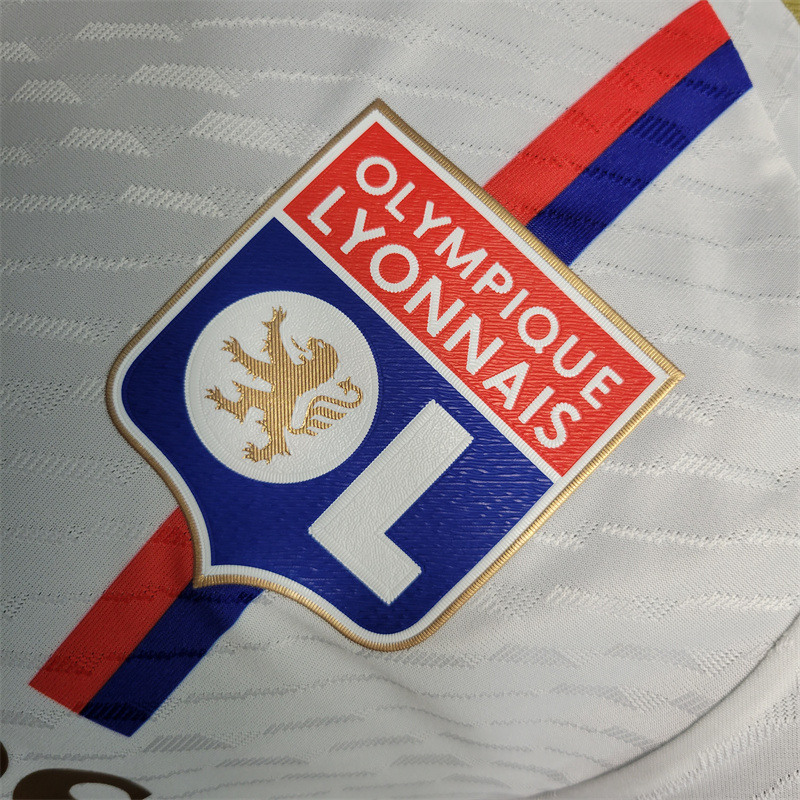 Lyon 23-24 Home Jersey - Player Version - UnitedFutballJersey