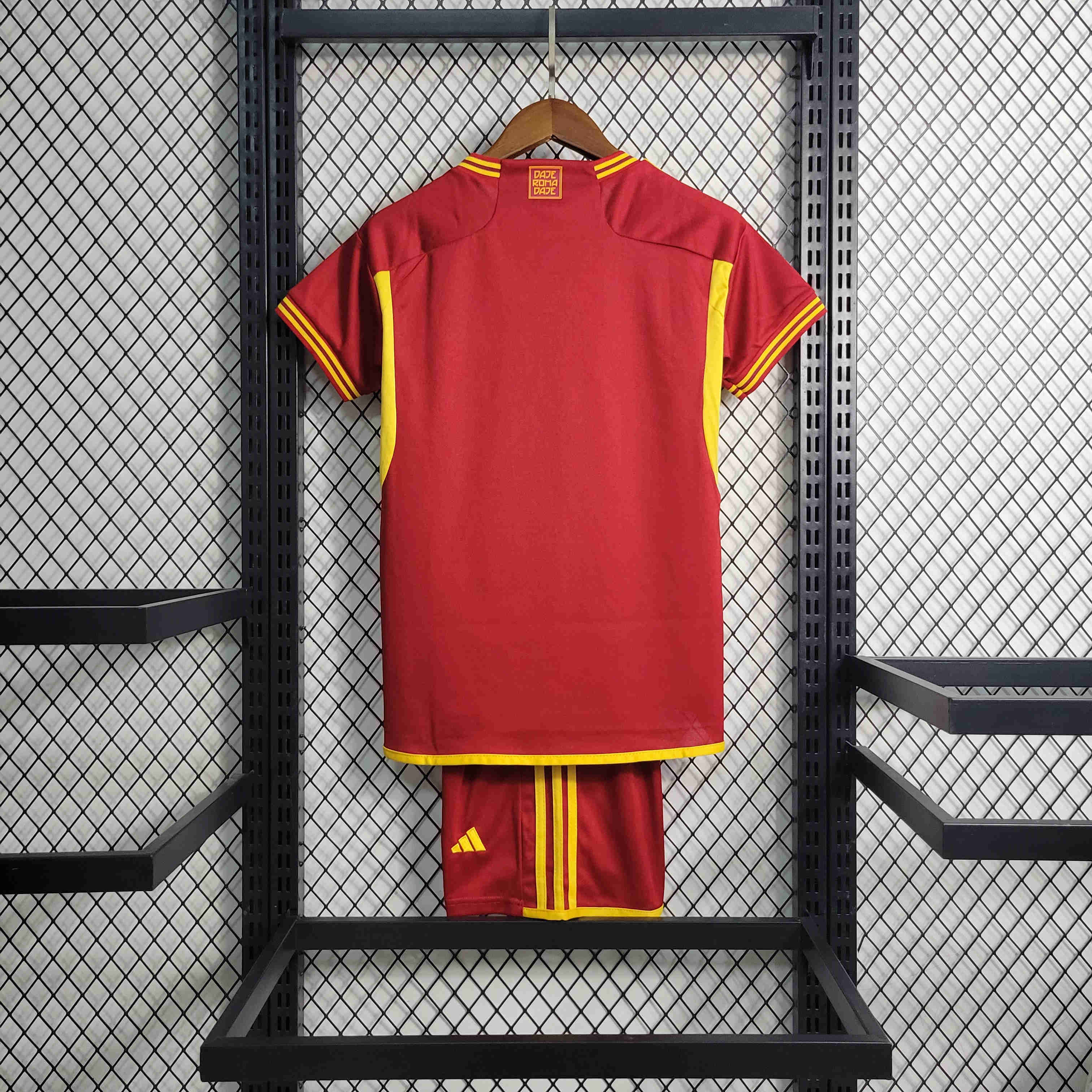 Roma 23-24 Home Kids Kit - UnitedFutballJersey