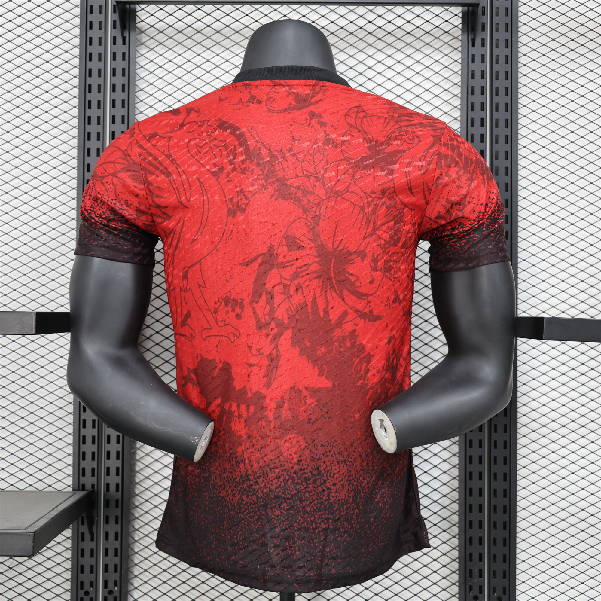 Liver.pool 24-25 Red Black Liver Bird Jersey - Player Version - UnitedFutballJersey