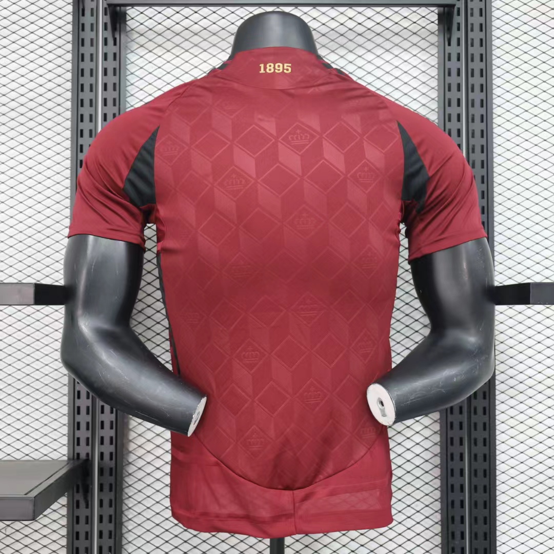 Belgium 2024 Home Stadium Jersey - Player Version - UnitedFutballJersey