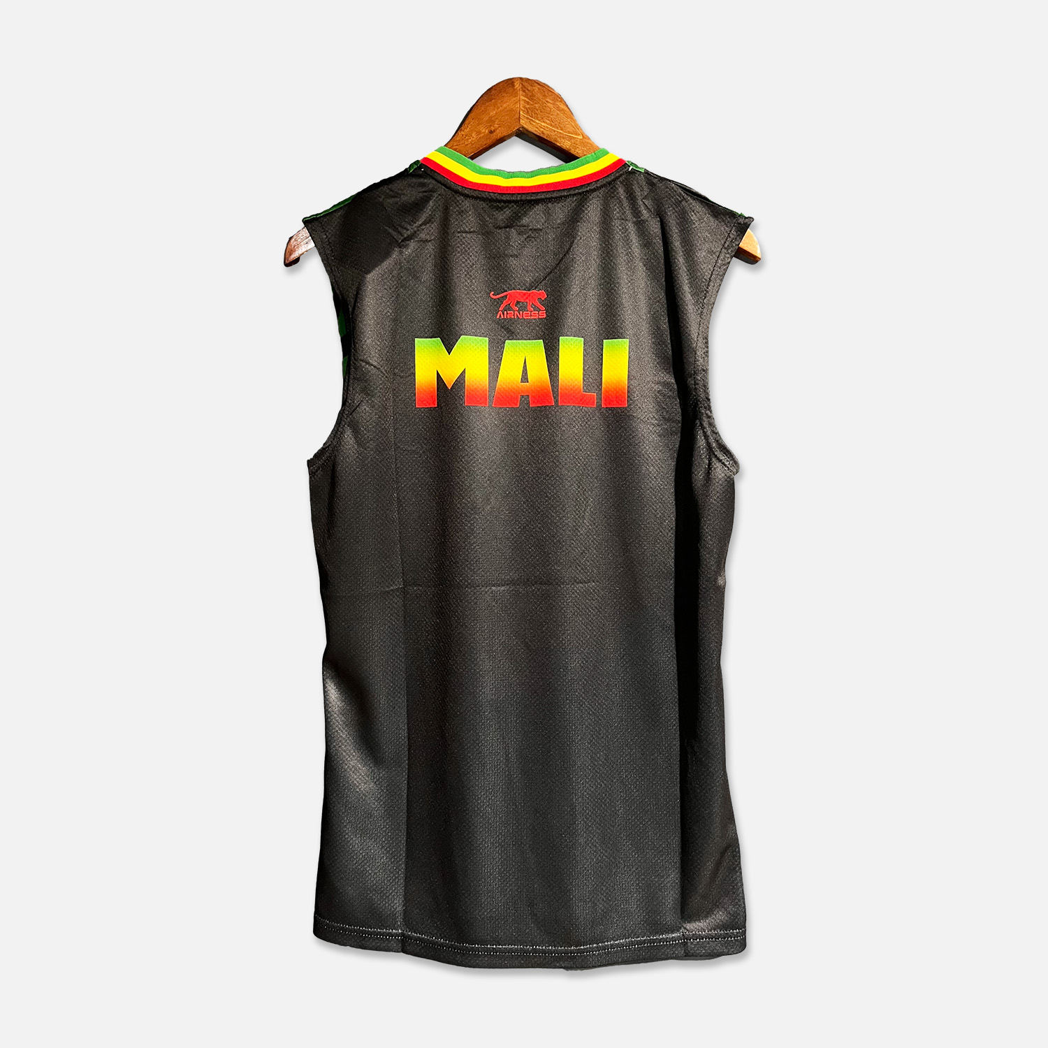 Mali 23-24 Training Vest - Black & Green - UnitedFutballJersey