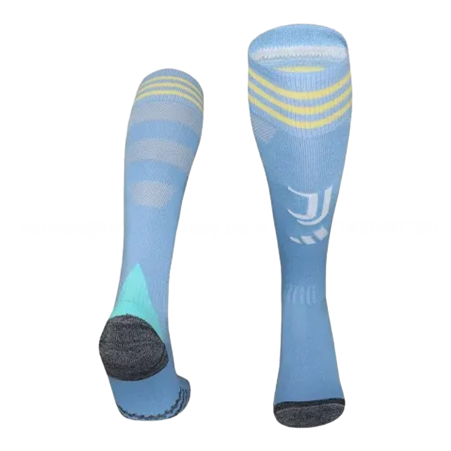 Juventus 25-26 Away Socks - Blue - UnitedFutballJersey
