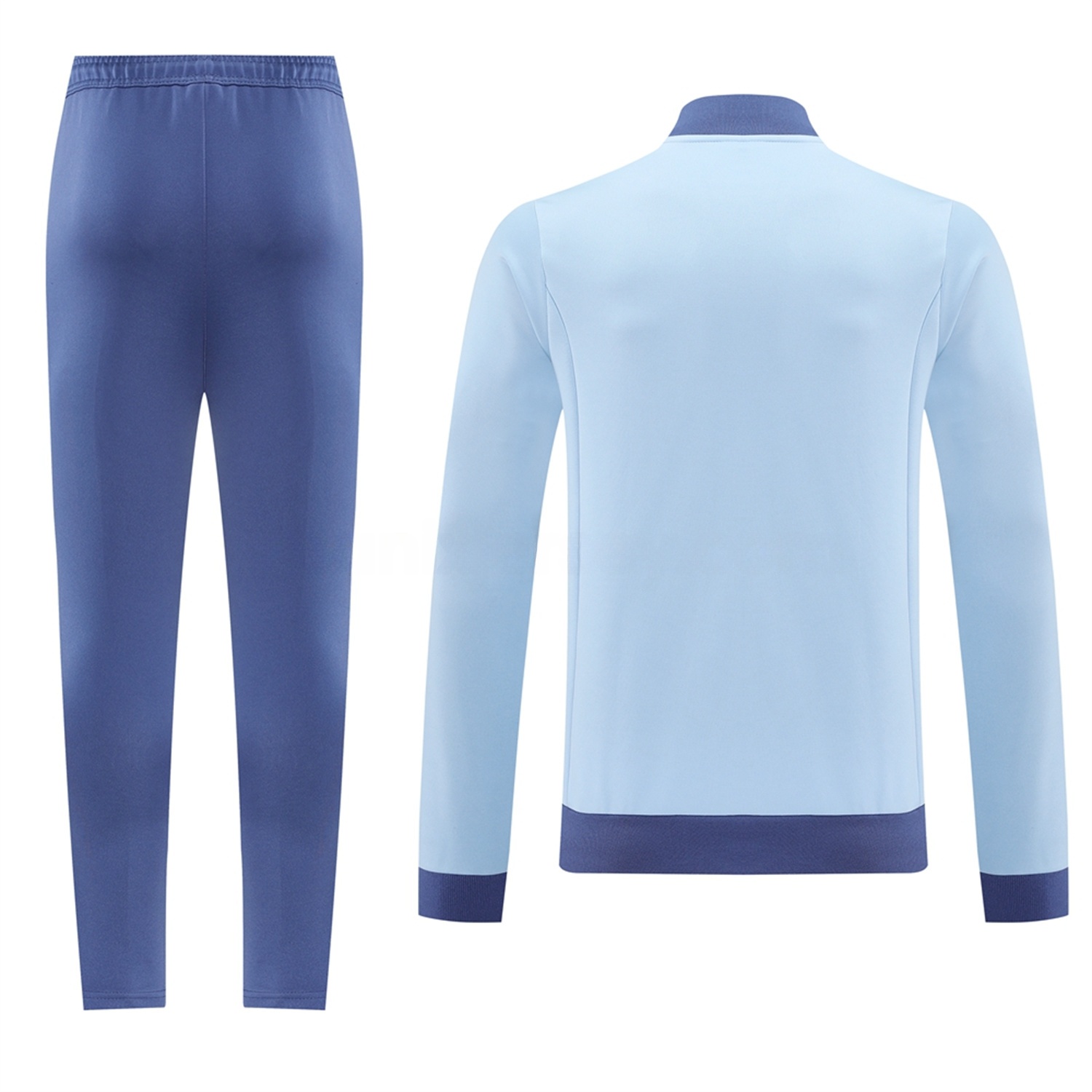 Argentina 24-25 Throwback Jacket Training Tracksuit - Light Blue Jackets & Blue Pants - UnitedFutballJersey