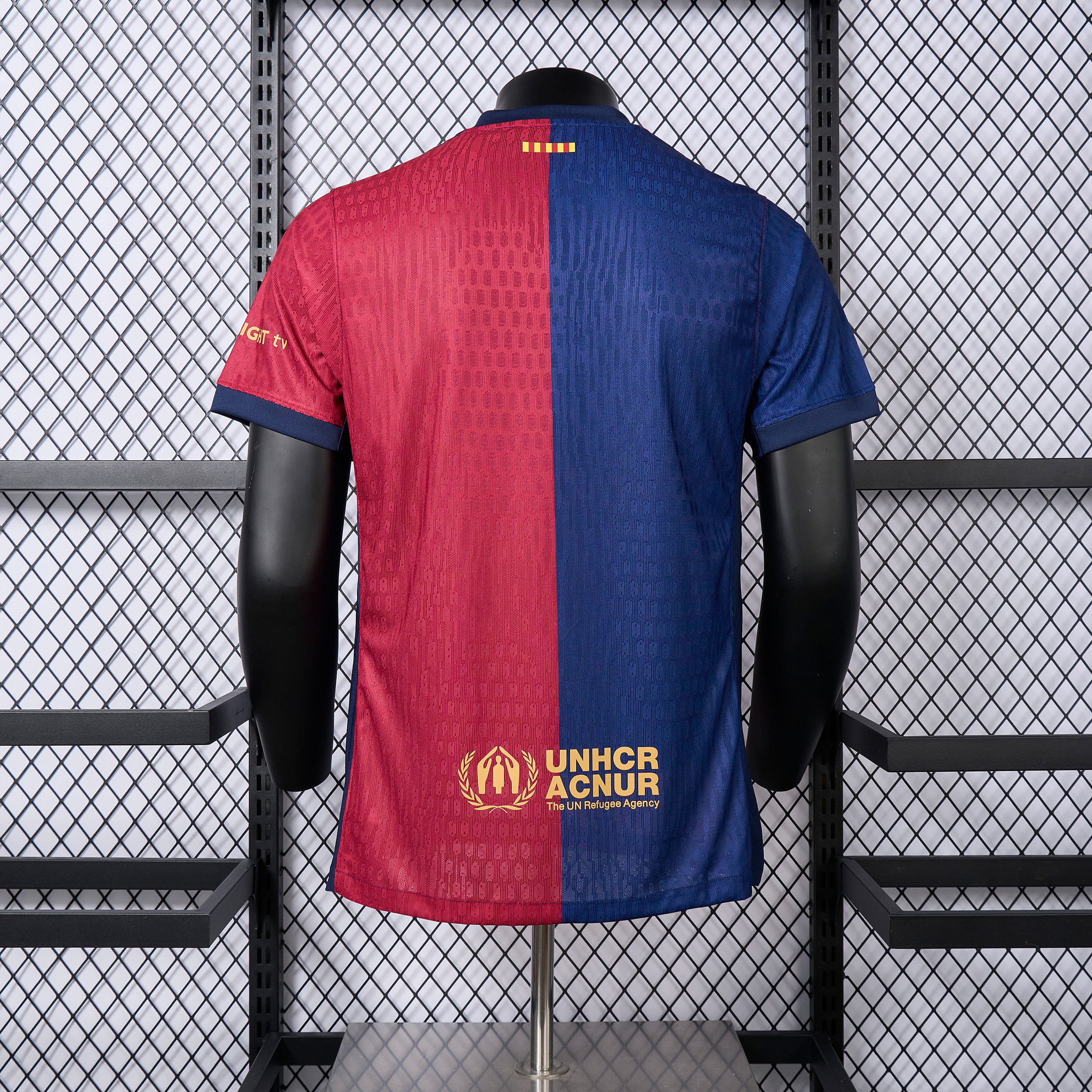 B.A.R.S.A 24-25 Home Stadium Jersey with Big Logo - Player Version - UnitedFutballJersey