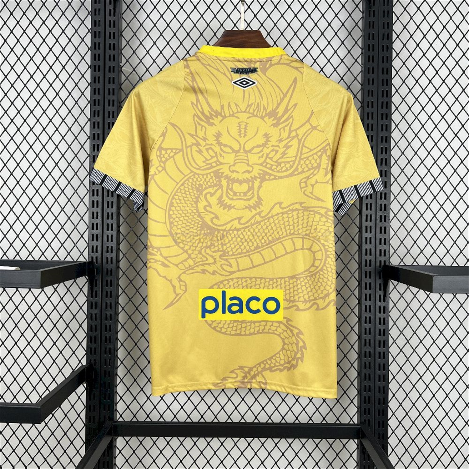 Santos 25-26 Yellow Special Jersey with Sponsors - Fans Version - UnitedFutballJersey