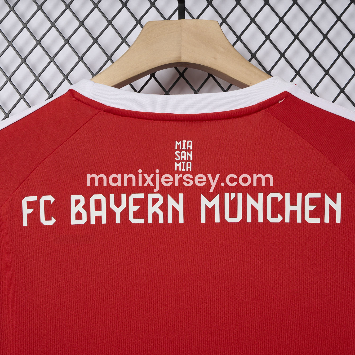 Bayern Munich 25-26 Pattern M Home Jersey(New Leaked Version) - Fans Version - UnitedFutballJersey