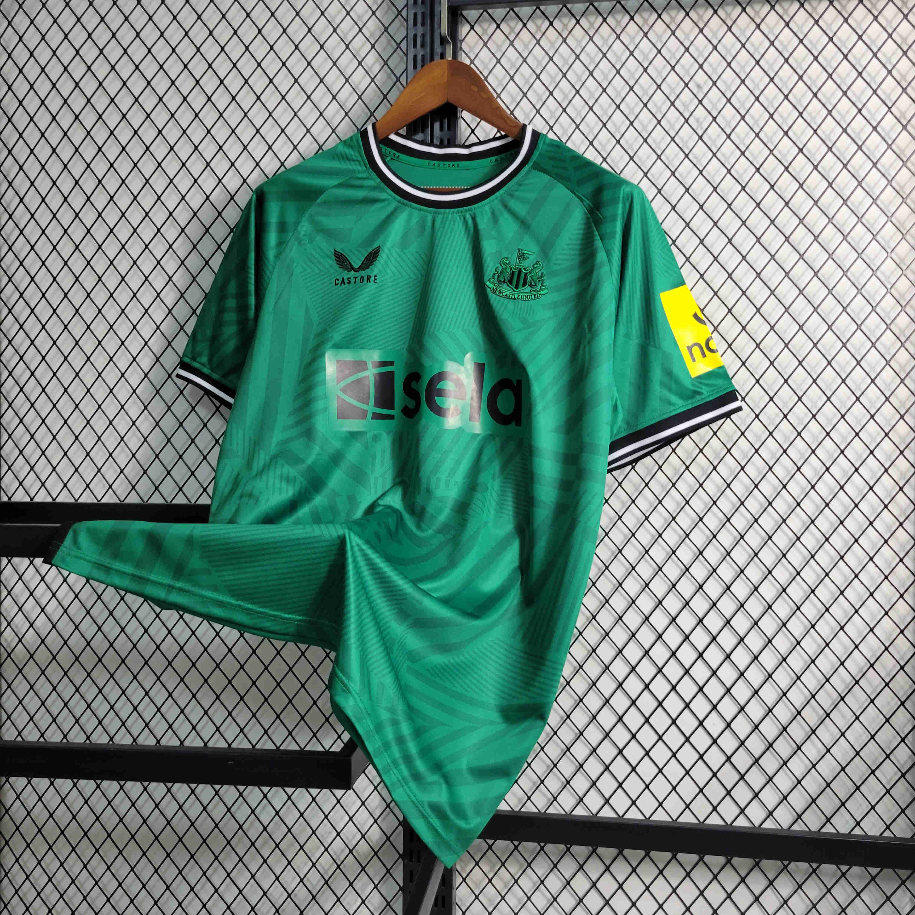 Newcastle United 23-24 Away Green Jersey - Fans Version - UnitedFutballJersey