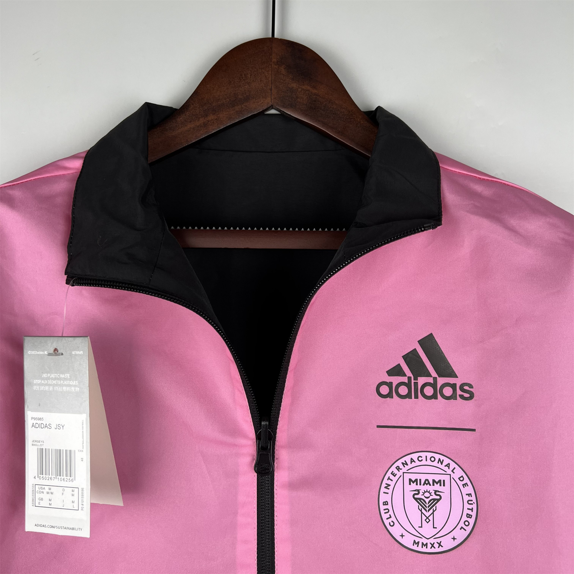 INT M.A.M 23-24 Double Sided Windbreaker - Pink - UnitedFutballJersey