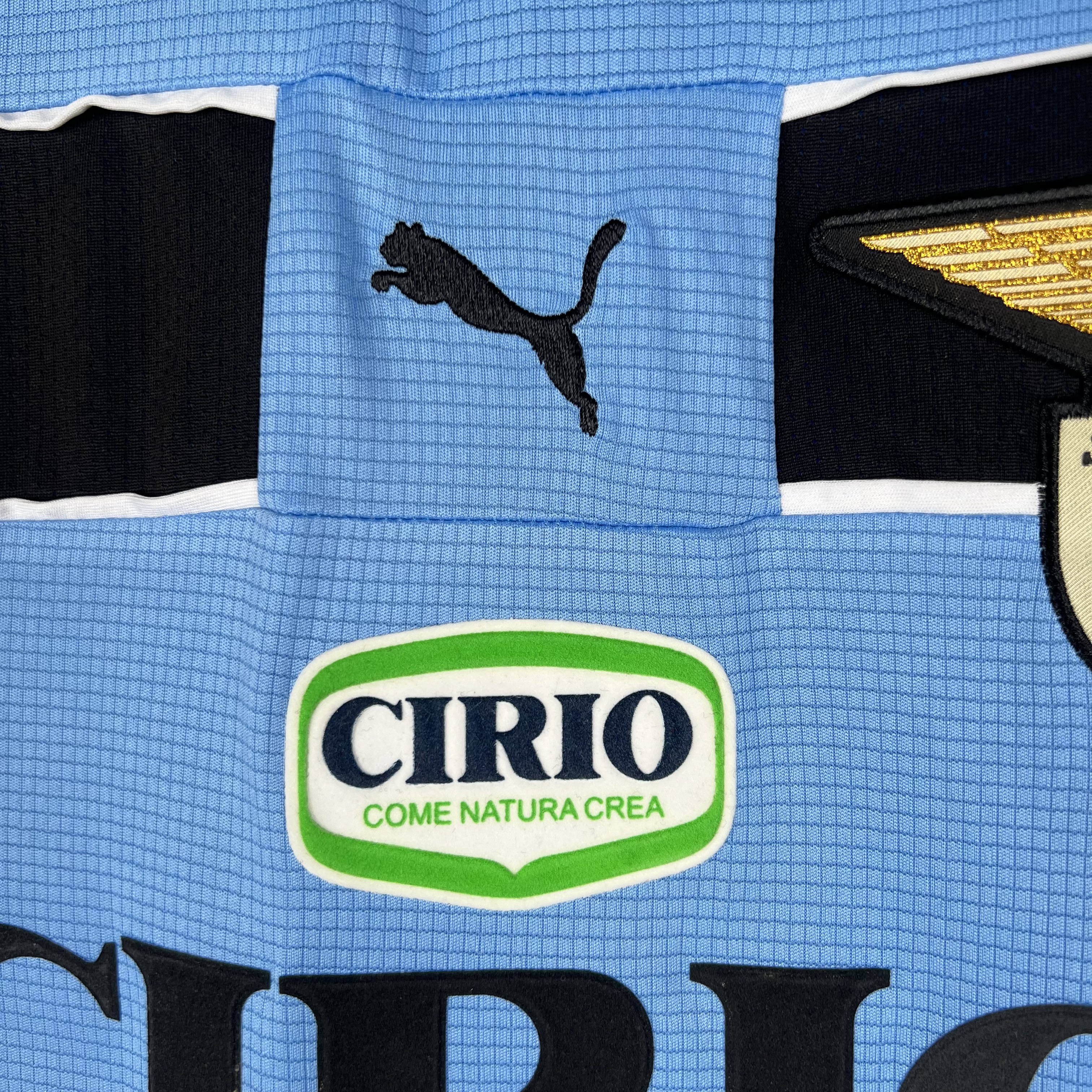 Retro Lazio 1998-00 Home Stadium Long Sleeve Jersey - UnitedFutballJersey