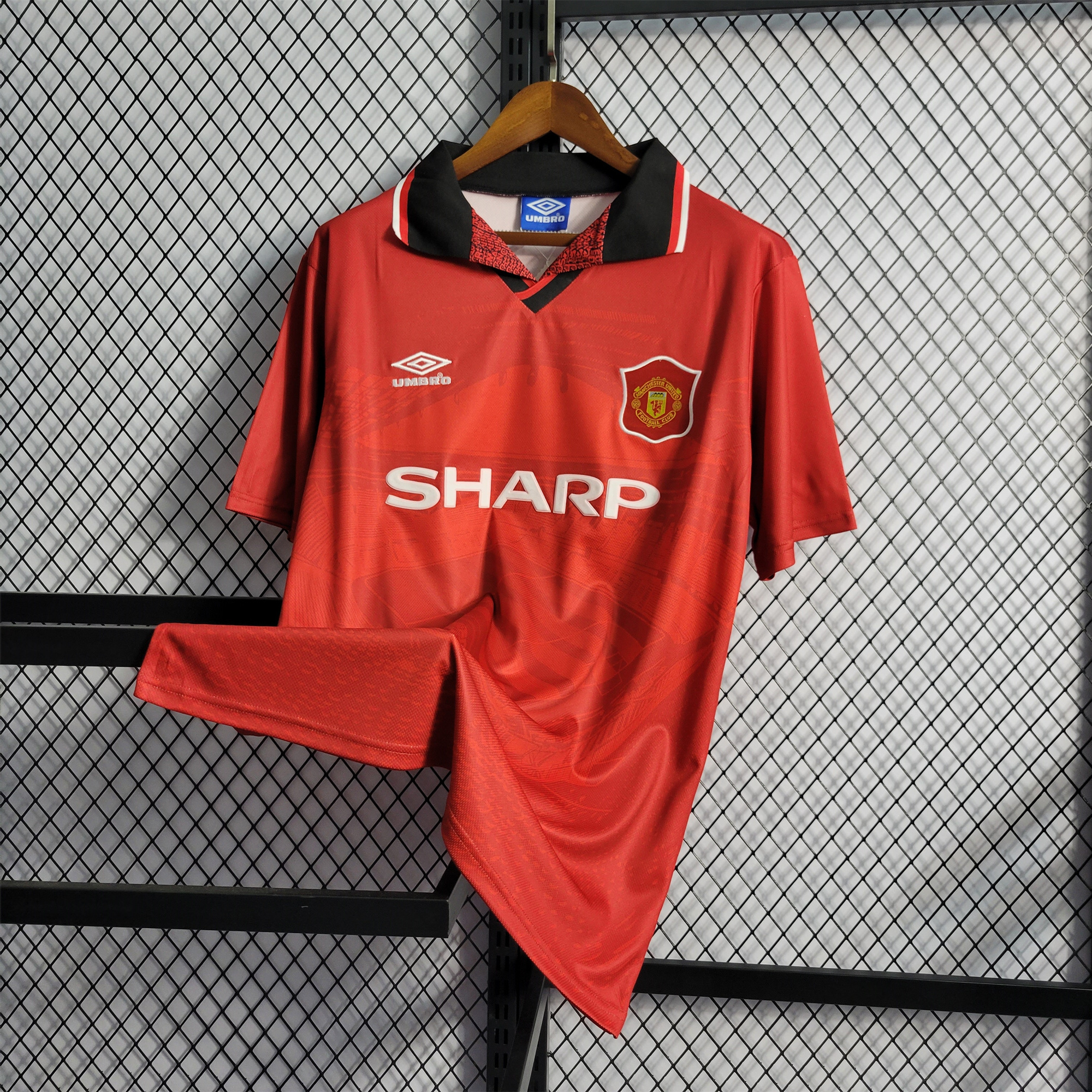 Retro Manchester United 94-96 Home Jersey - UnitedFutballJersey