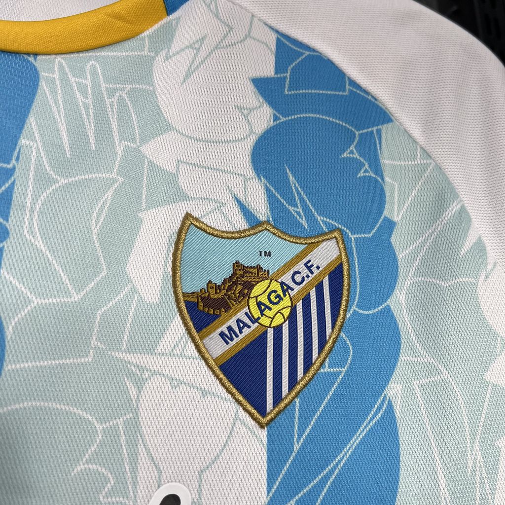 Malaga 24-25 Home Stadium Jersey - Fans Version - UnitedFutballJersey