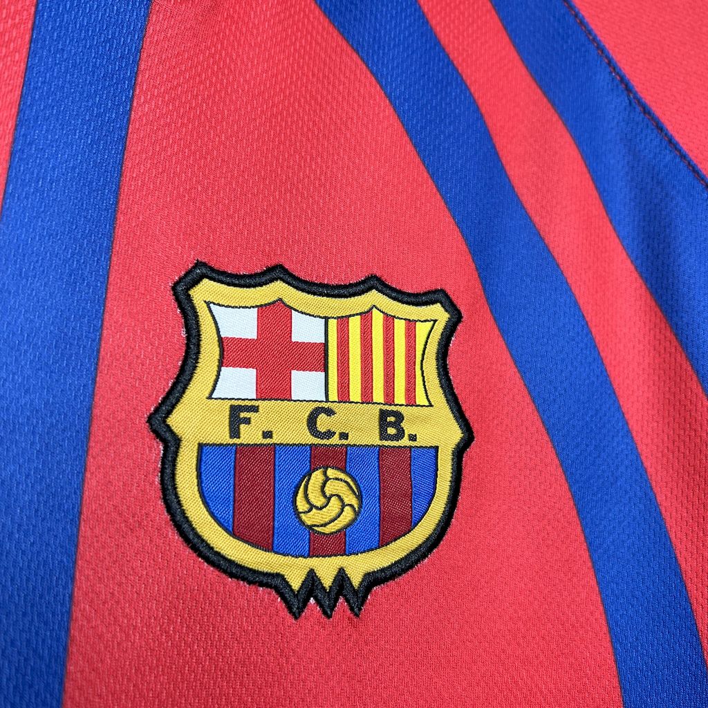 B.A.R.S.A Retro 1997-98 European Home Jersey - UnitedFutballJersey