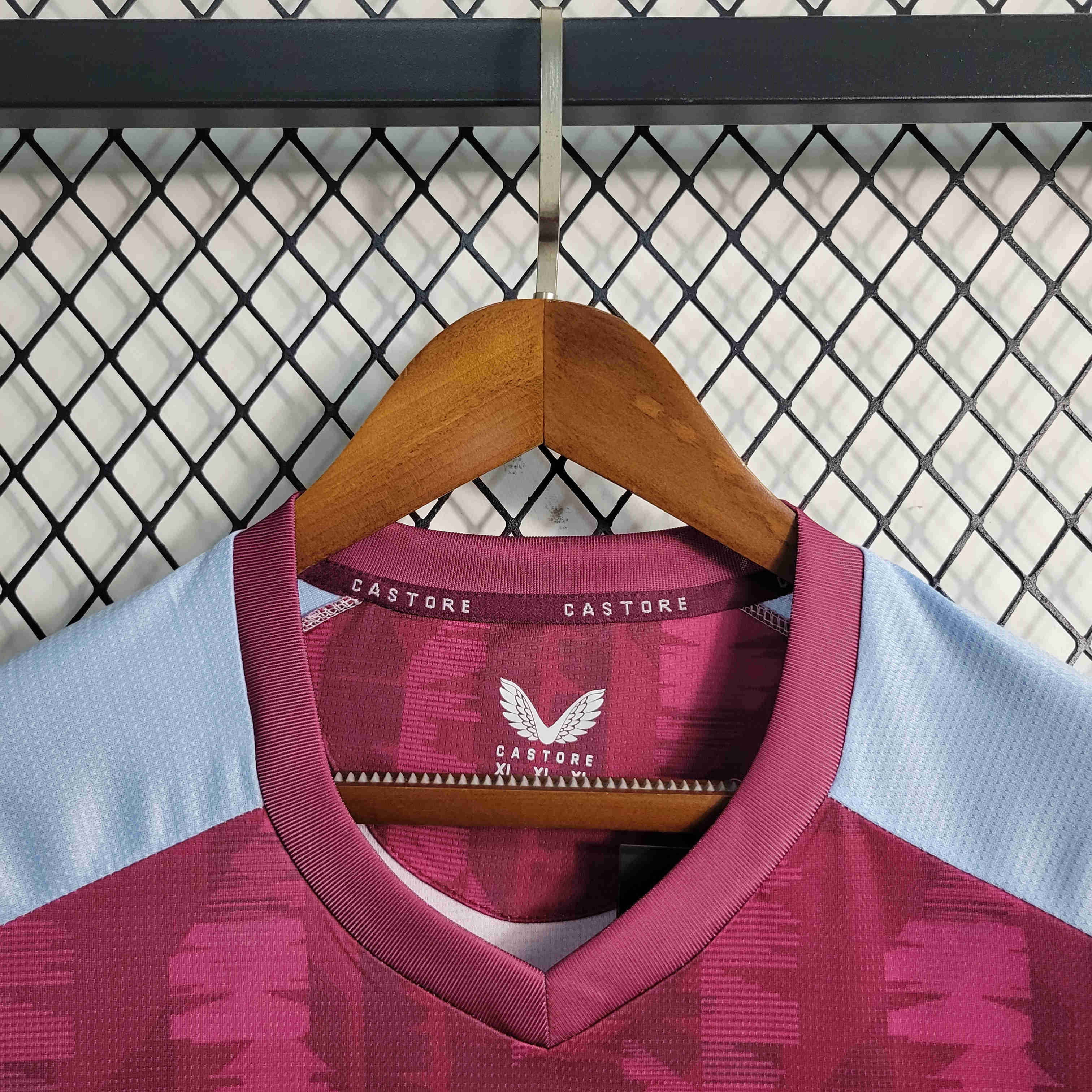 Aston Villa 23-24 Home Jersey - Fans Version - UnitedFutballJersey