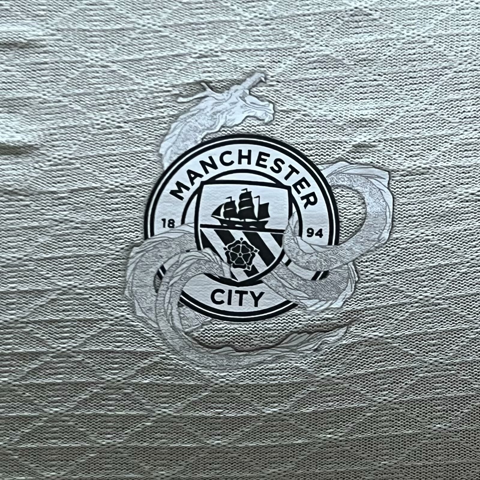 Manchester City 2024 Chinese New Year Pre-match Jersey - Player Version - UnitedFutballJersey