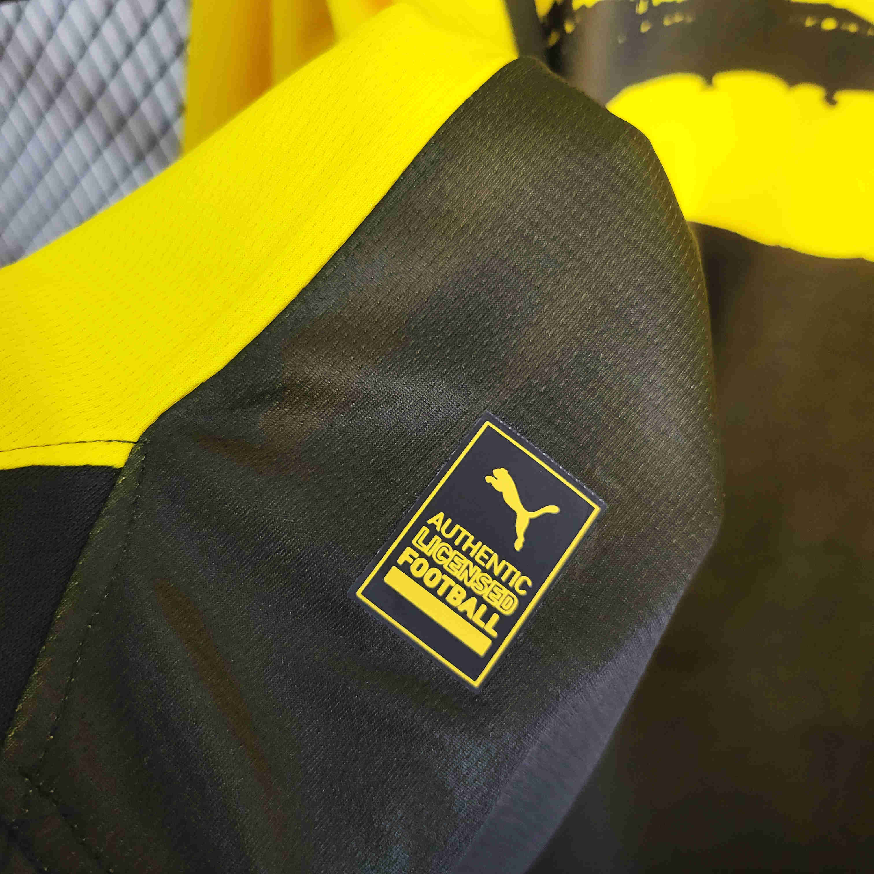 Dortmund 23/24 Home Home Long Sleeve Jersey - Fans Version - UnitedFutballJersey