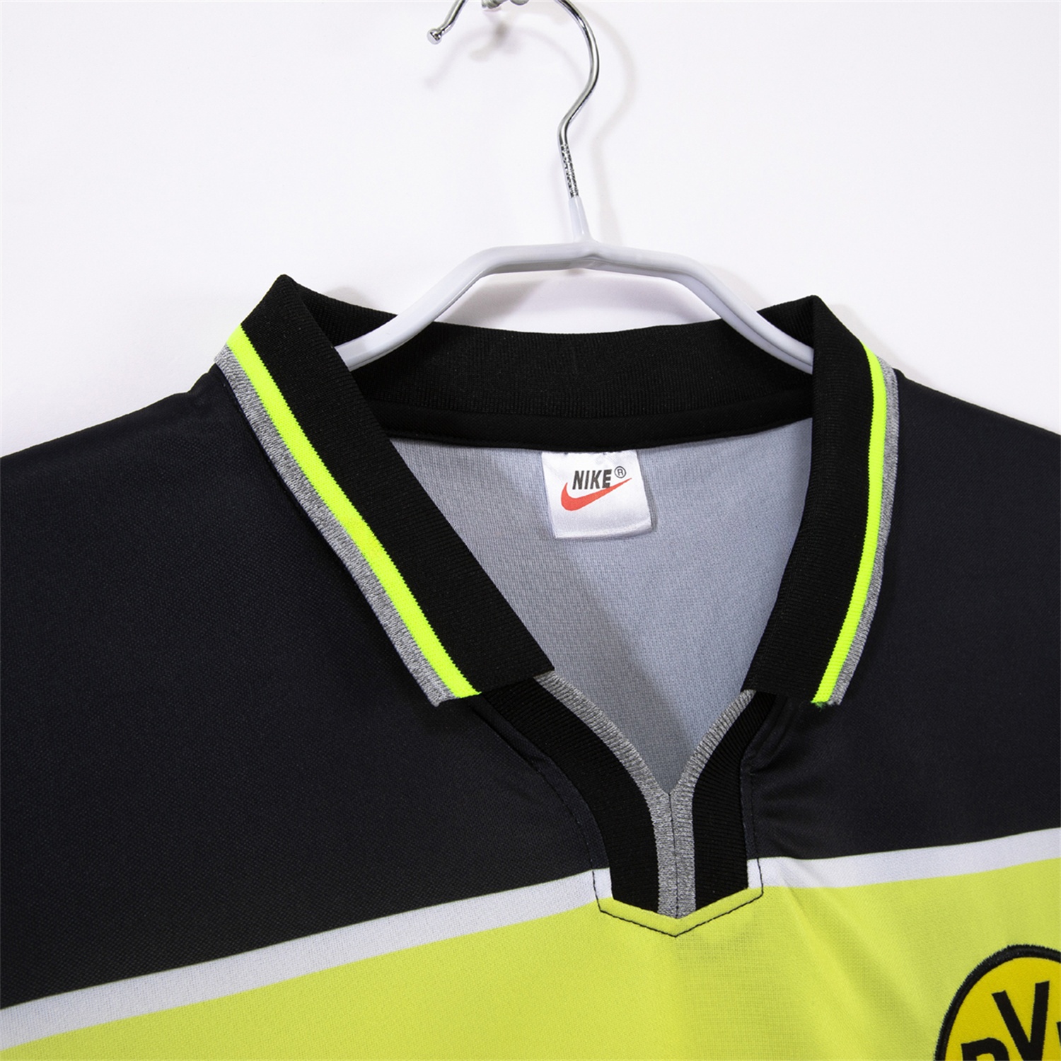 Retro Dortmund 1997-98 Home Jersey - UnitedFutballJersey