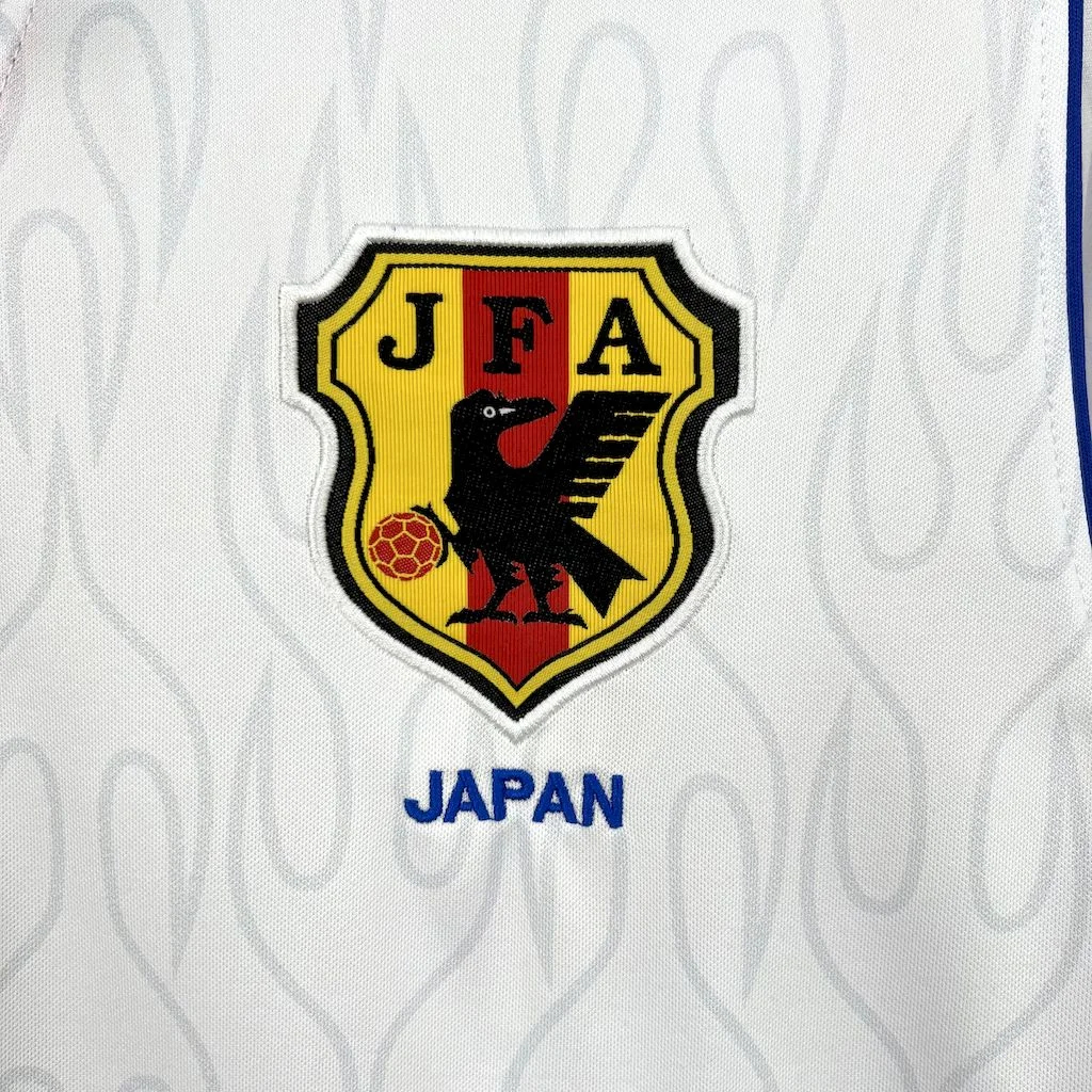 Retro Japan 1998 Away Long Sleeves Jersey - UnitedFutballJersey