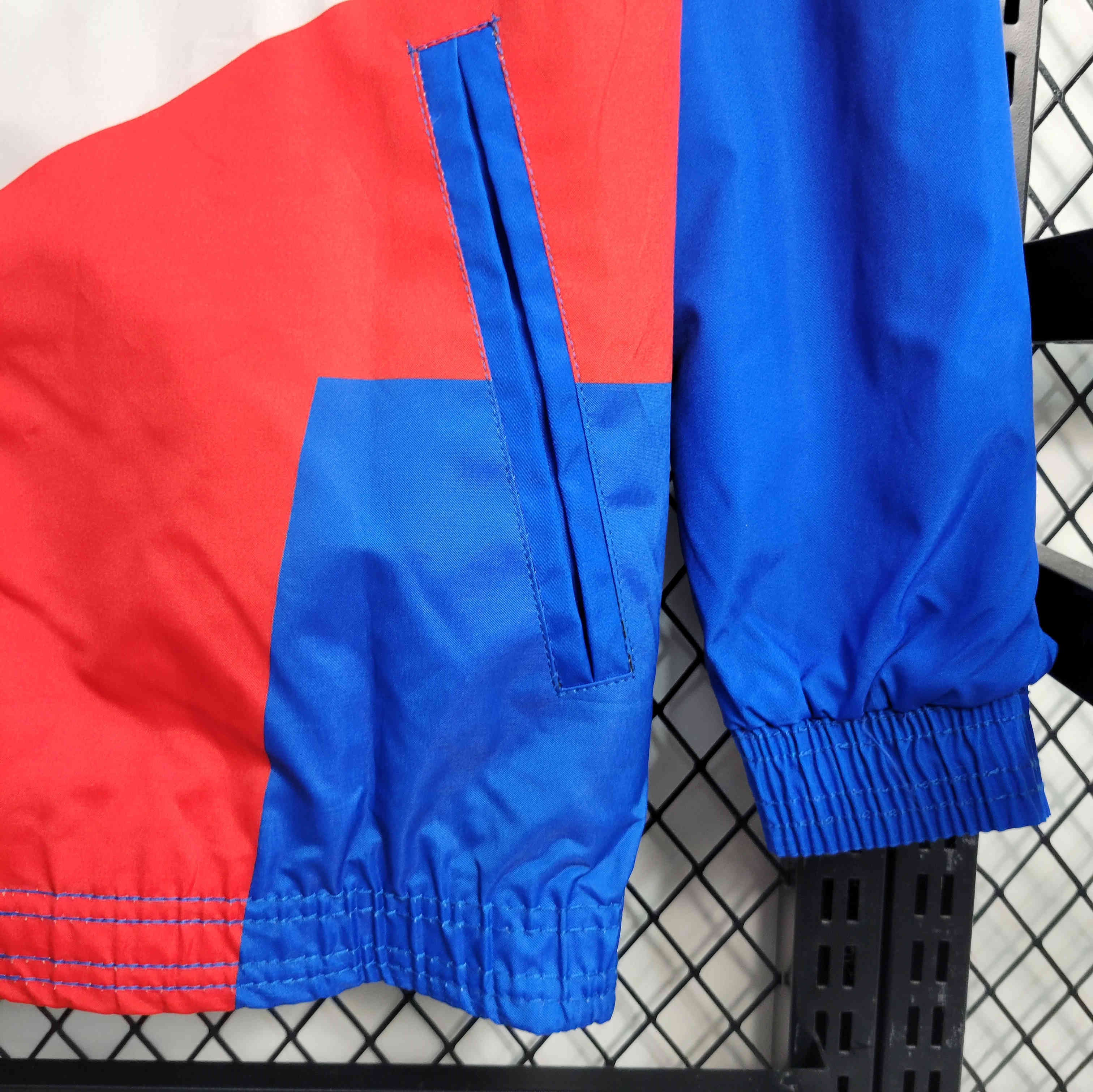 Bayern Munich 23-24 Blue Reversible Windbreaker - UnitedFutballJersey