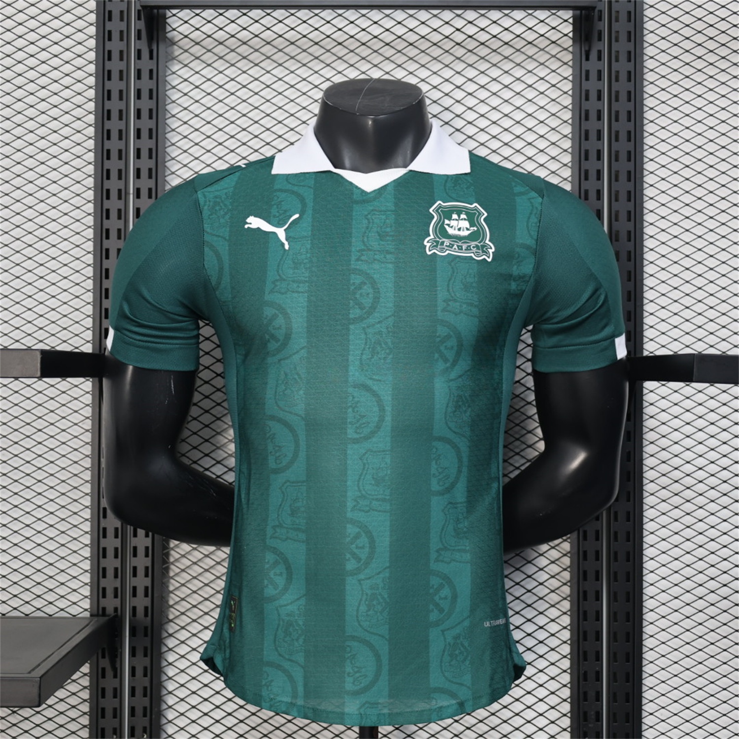 Plymouth Argyle 25-26 Home Unsponsored Jersey - Player Version - UnitedFutballJersey