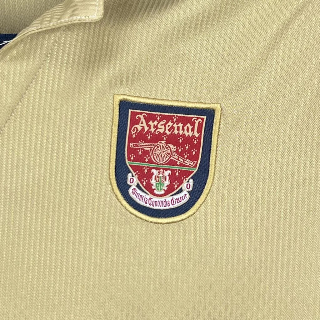 Retro Arsenal 2001-02 Away Long Sleeves Jersey - UnitedFutballJersey