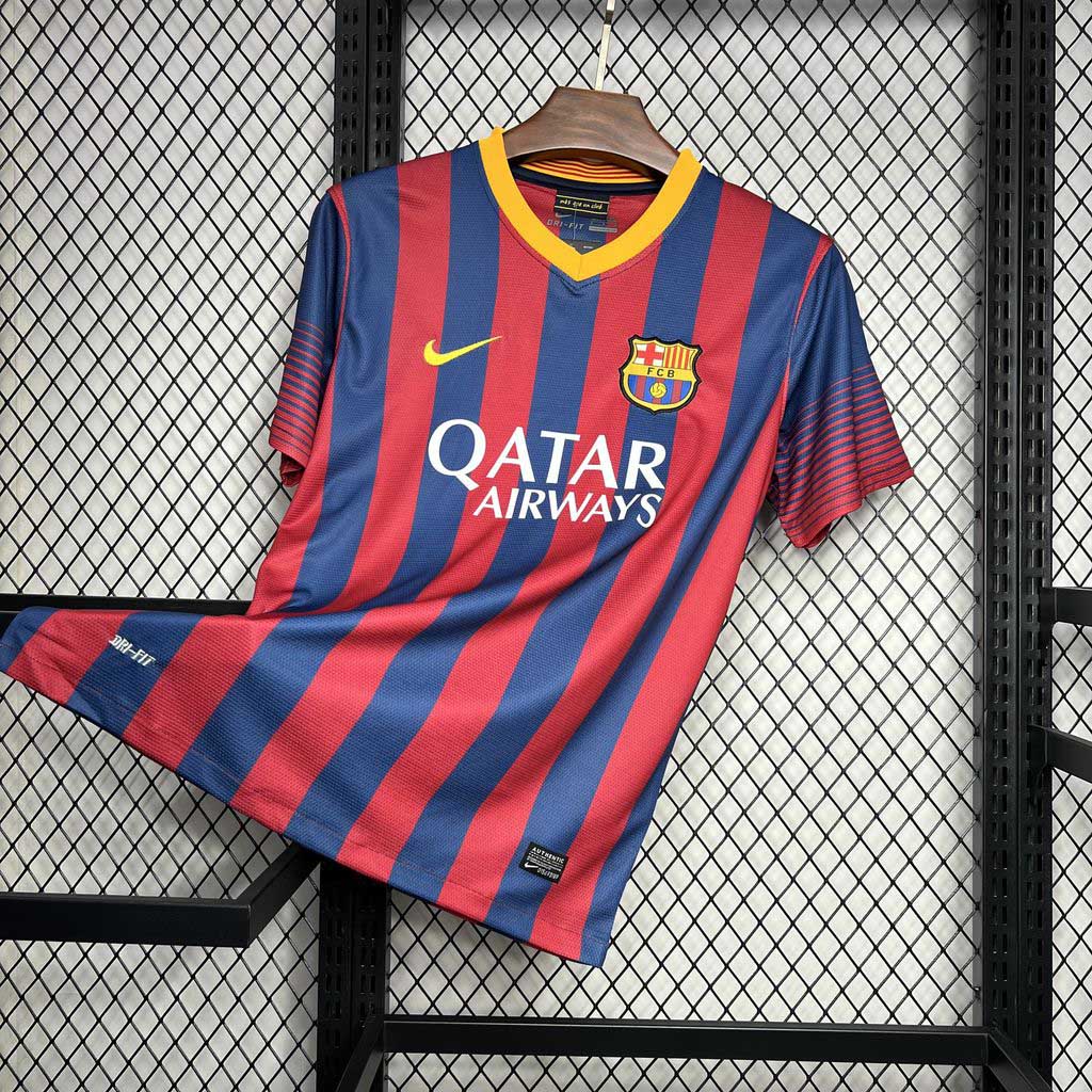 Retro Barcelona 13-14 Home Stadium Jersey - UnitedFutballJersey