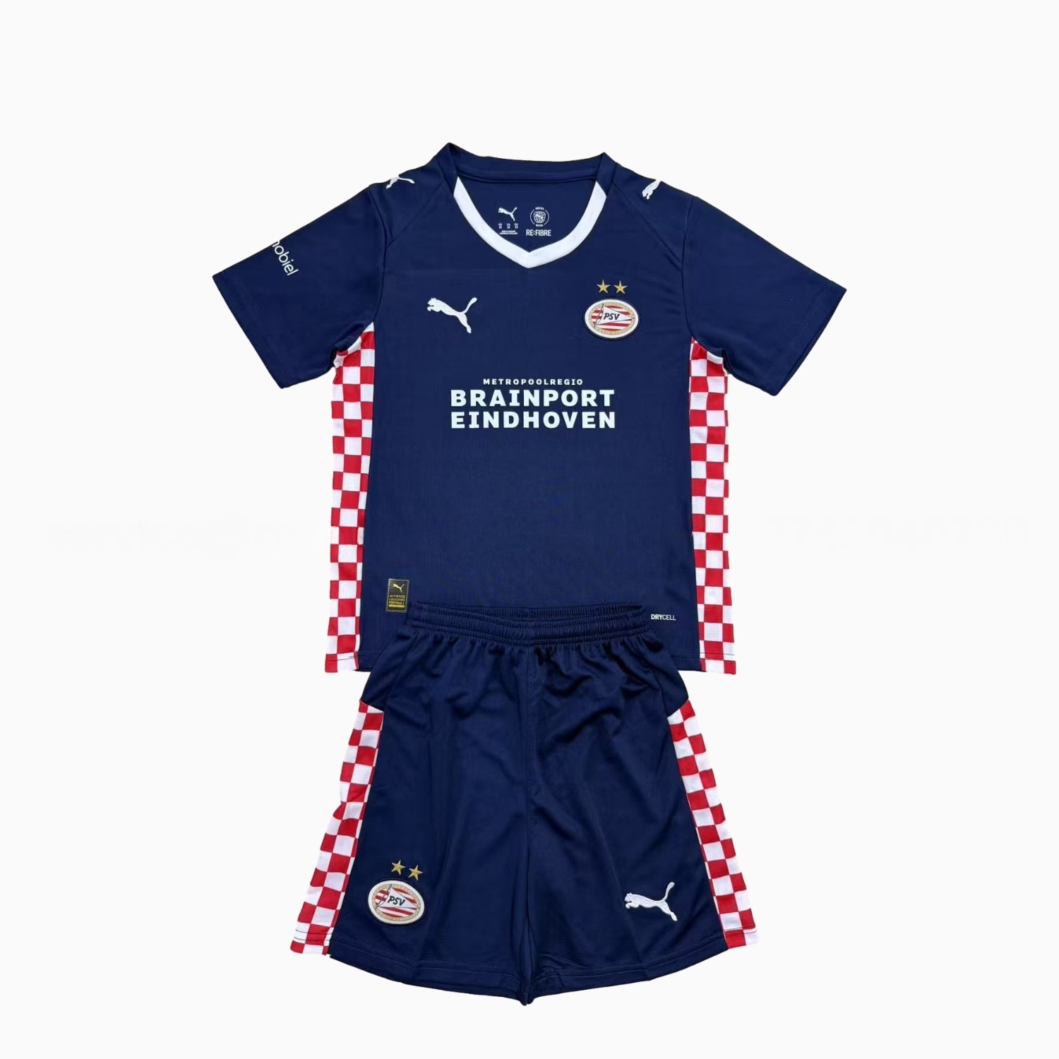 PSV Eindhoven 25-26 Away Men's Adult Jersey Set - Fans Version - UnitedFutballJersey