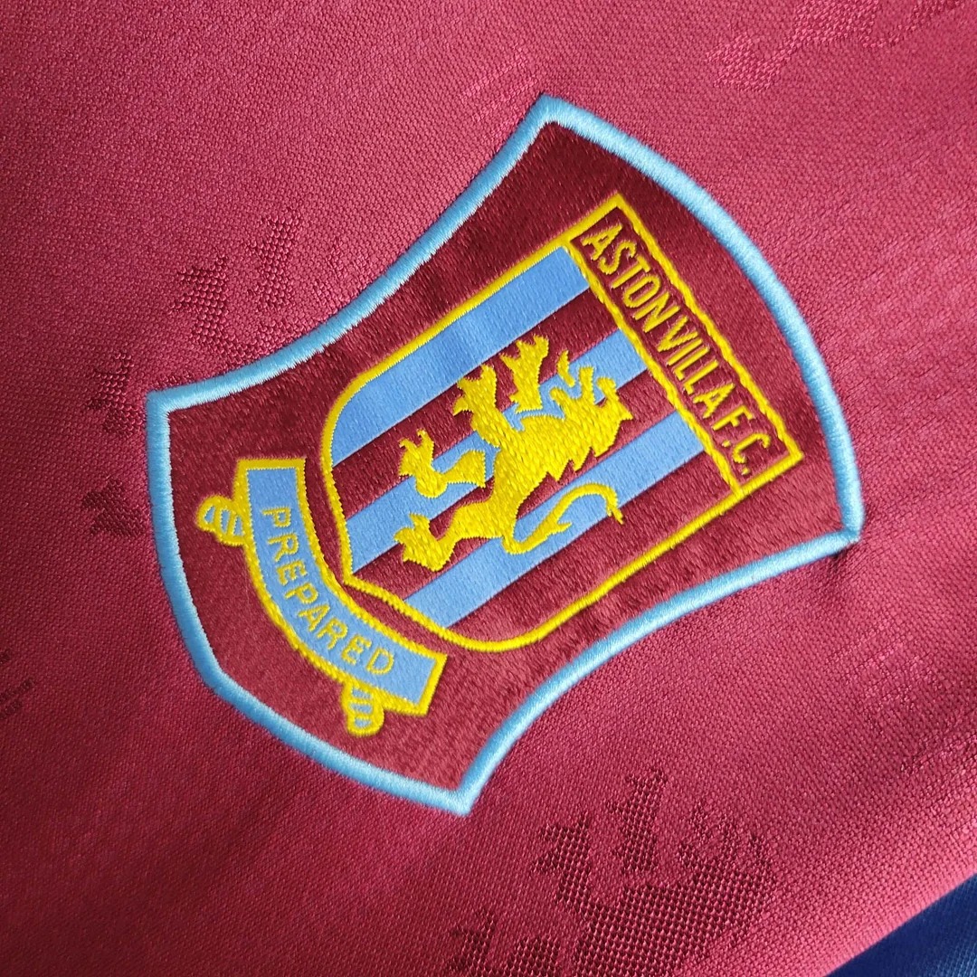 Retro Aston Villa 1995-97 Home Stadium Jersey - UnitedFutballJersey