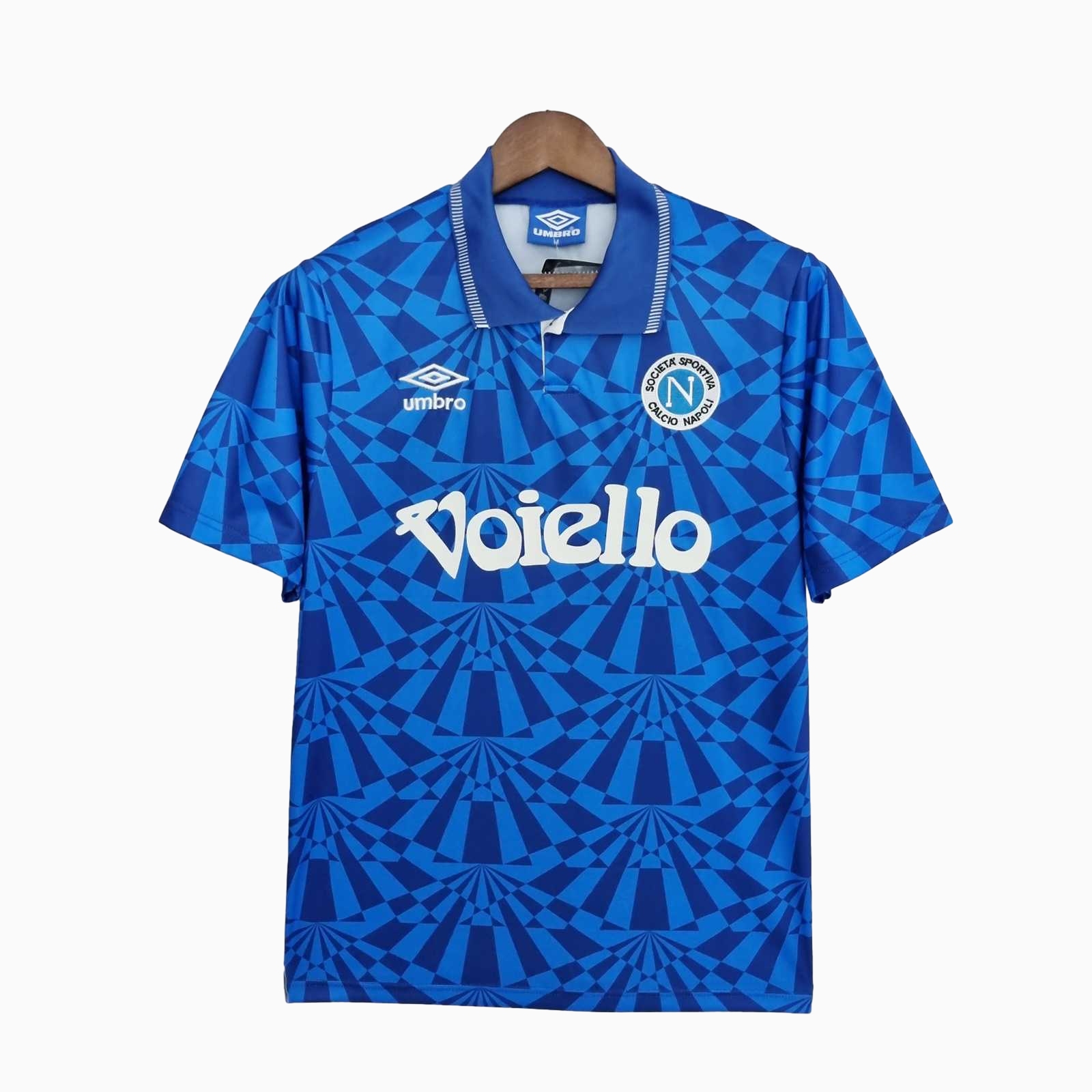 Retro Napoli 1991-93 Home Stadium Jersey - UnitedFutballJersey