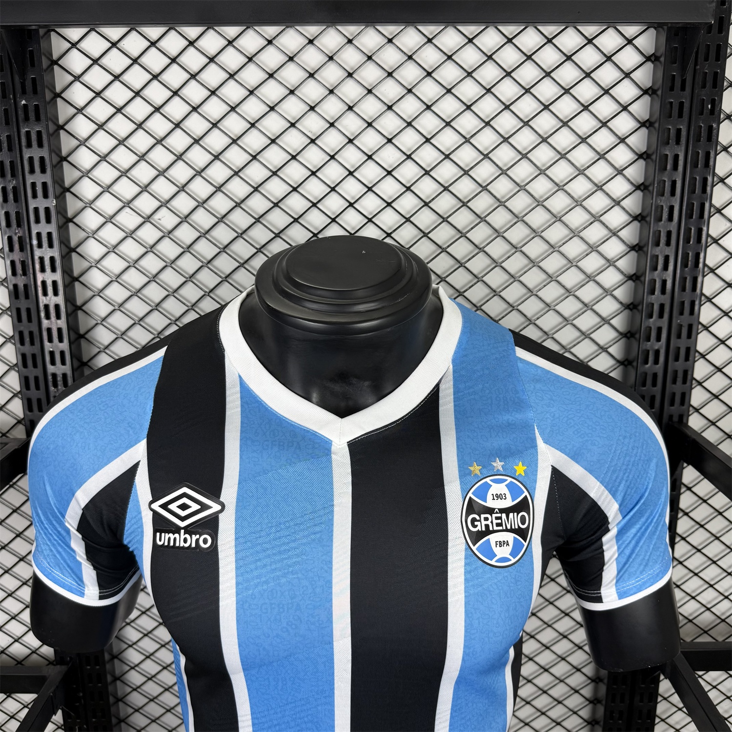 Gremio 24-25 Home Unsponsored Jersey - Player Version - UnitedFutballJersey