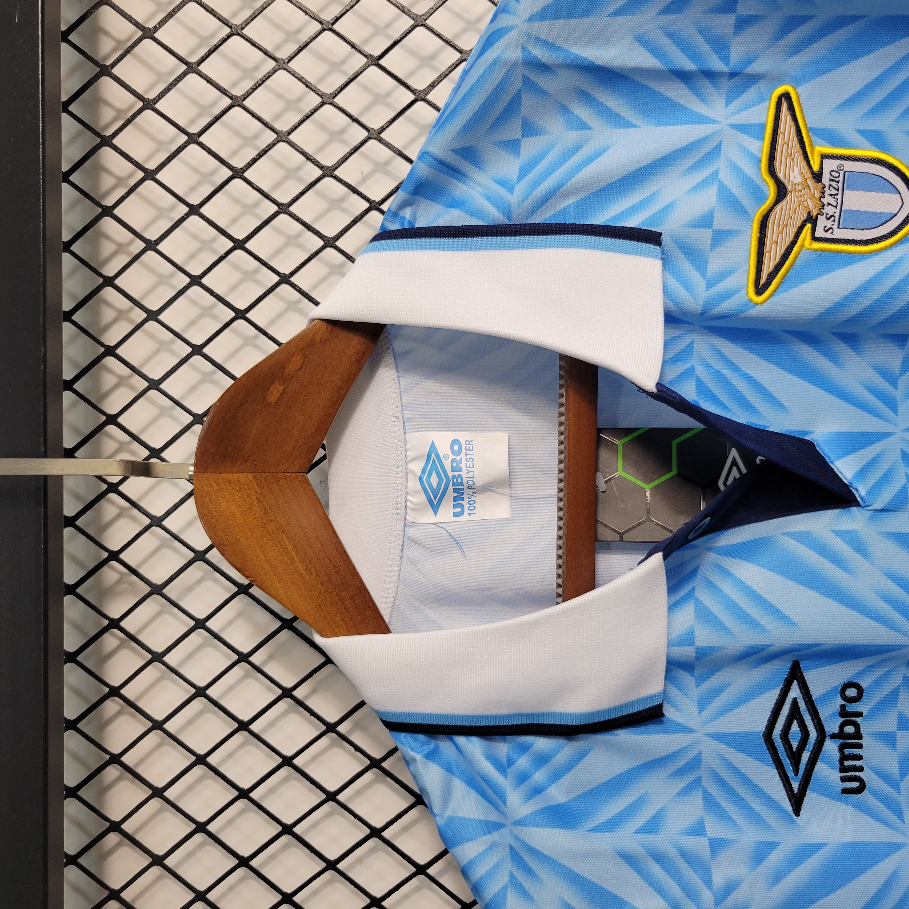 Retro Lazio 91-93 Home Stadium Jersey - UnitedFutballJersey