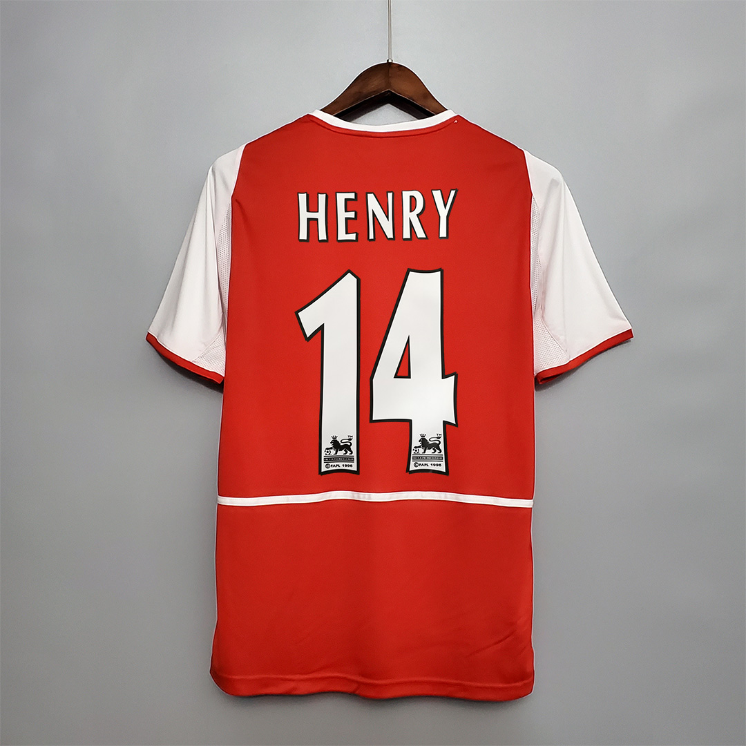 Arsenal Retro 02-04 Home Stadium Jersey - UnitedFutballJersey