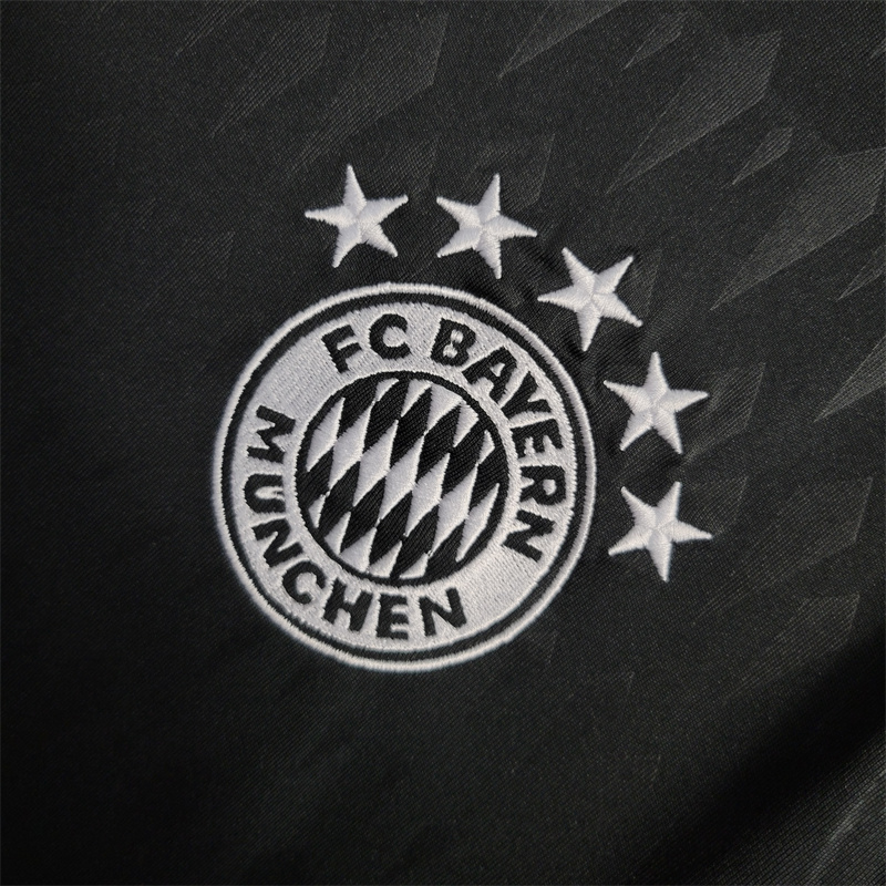 23-24 Bayern Munich Black Jersey Fans Jersey - Goalkeeper - UnitedFutballJersey