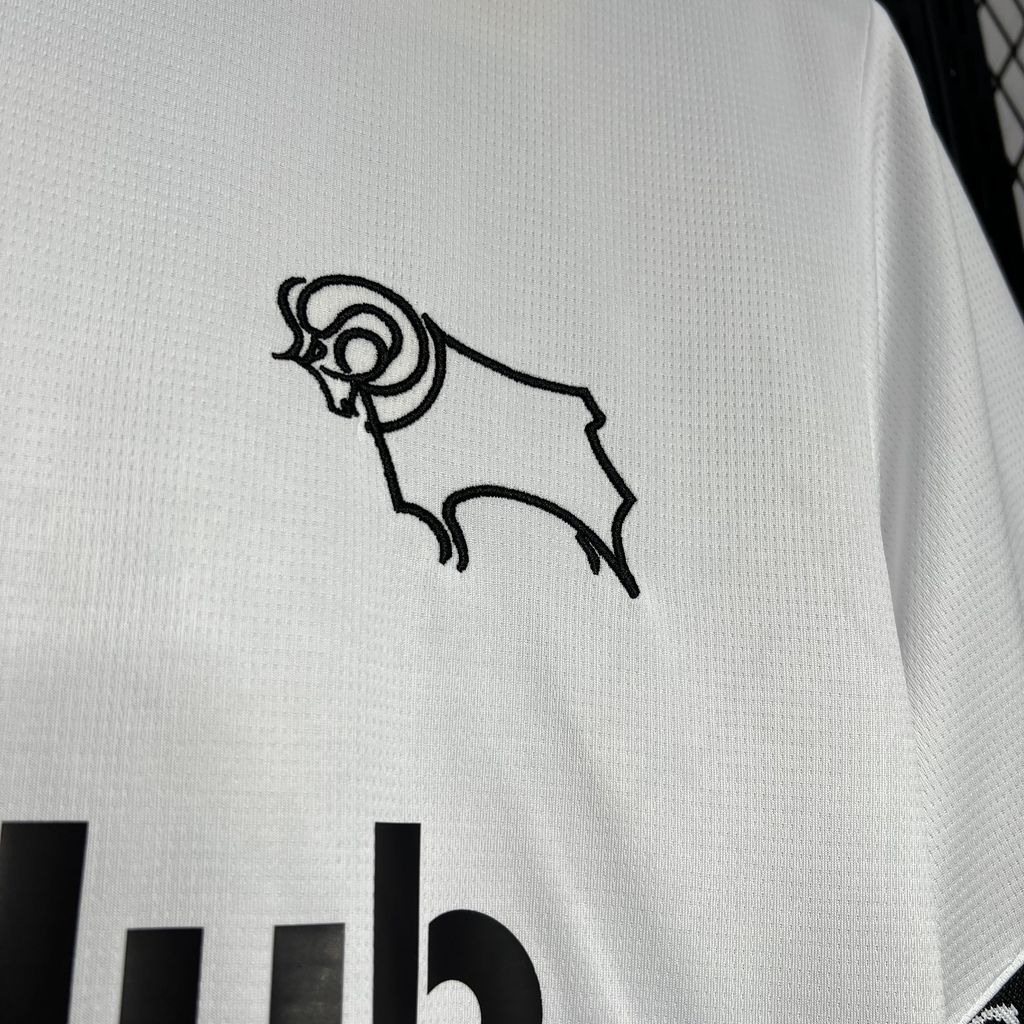 Derby County 24-25 Home stadium Jersey - Fans Version - UnitedFutballJersey