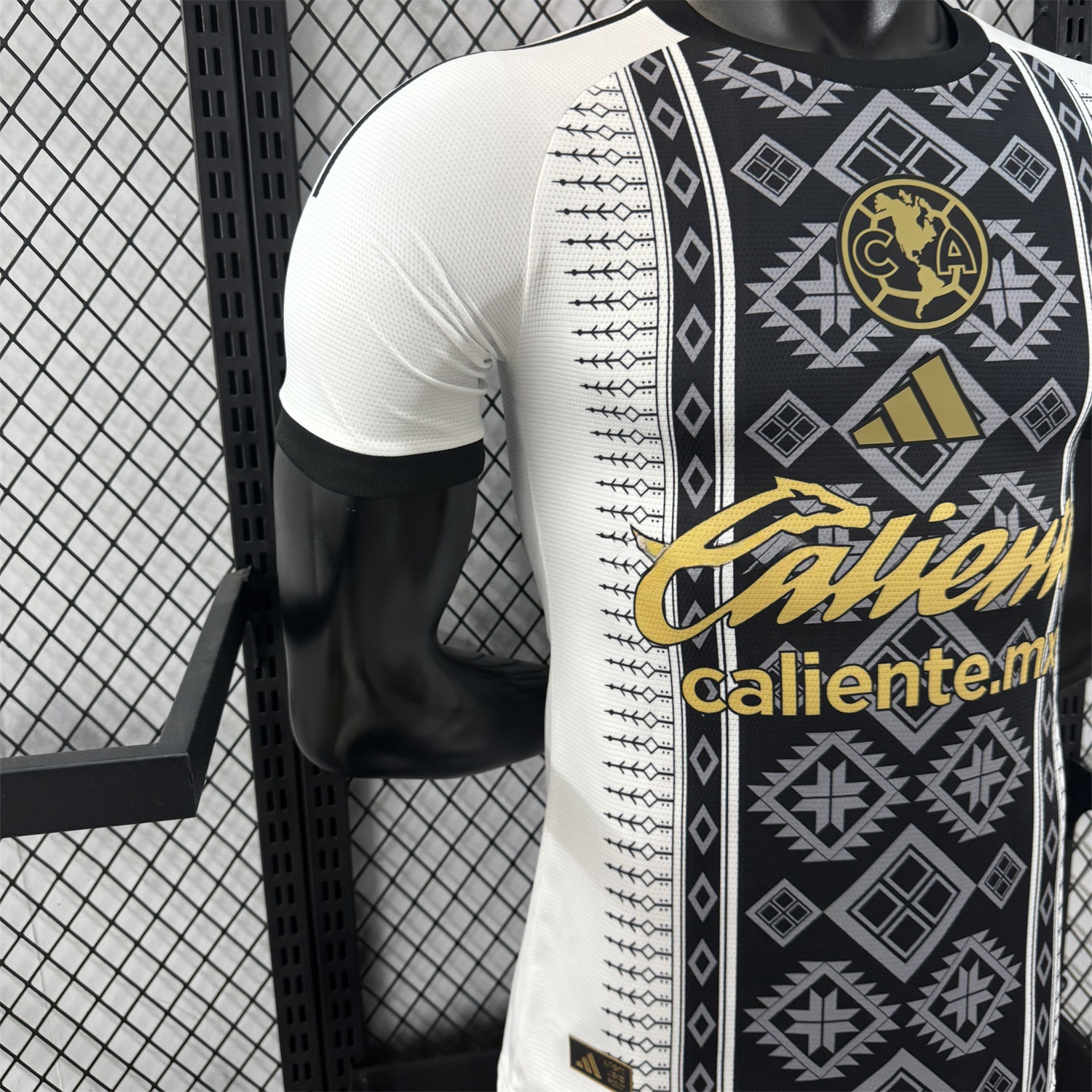 Club América 25-26 Black Totem Pattern White Special Jersey - Player Version - UnitedFutballJersey