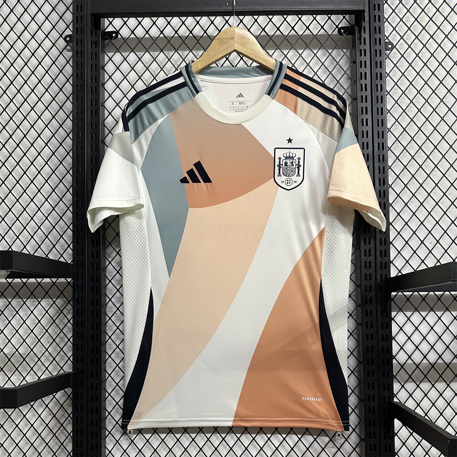 Spain 2025 Women's Team Away Jersey - Men's Fans Version - UnitedFutballJersey