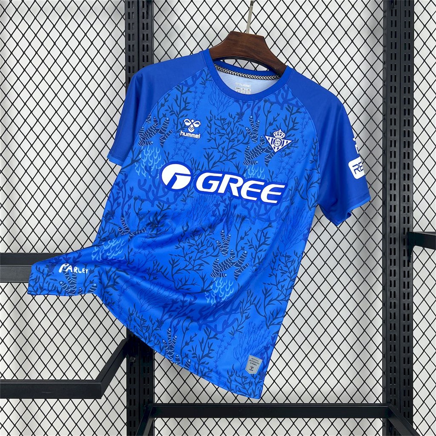 Real Betis 24-25 Blue GK Sustainability Jersey - Fans Version - UnitedFutballJersey